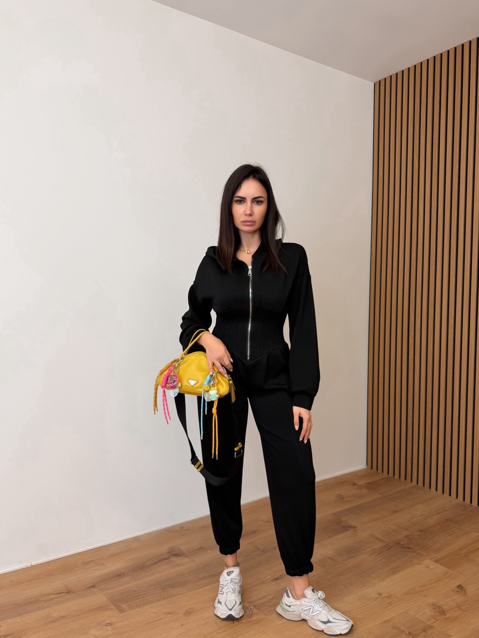 Tuta Intera Comfy - Nera - SAINTH