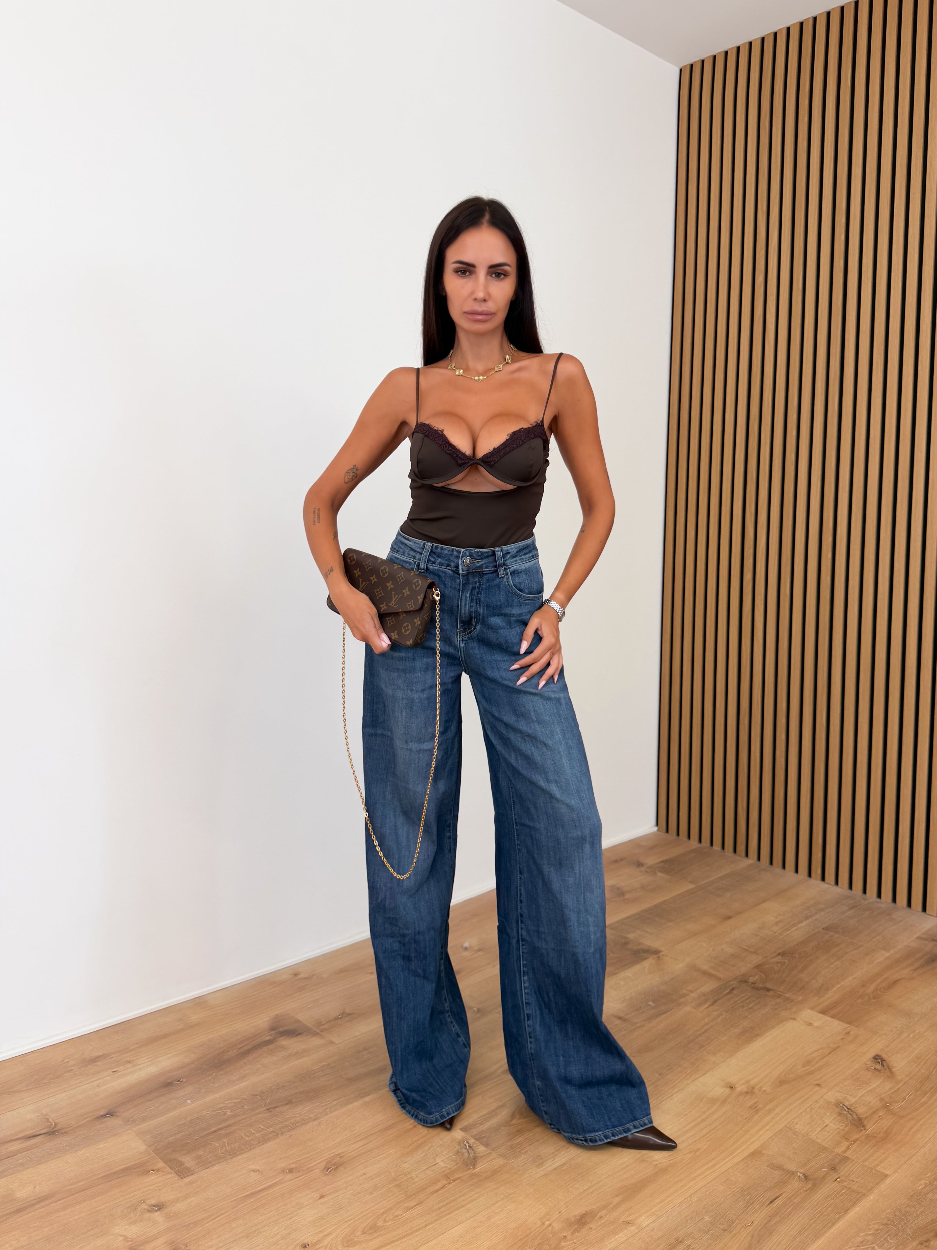 Body Juli - Marrone