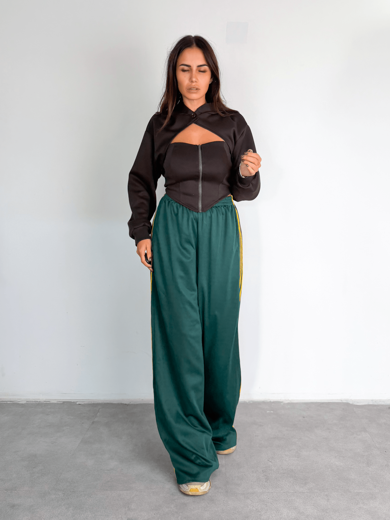 Set Corpetto + Coprispalle - Marrone - SAINTH