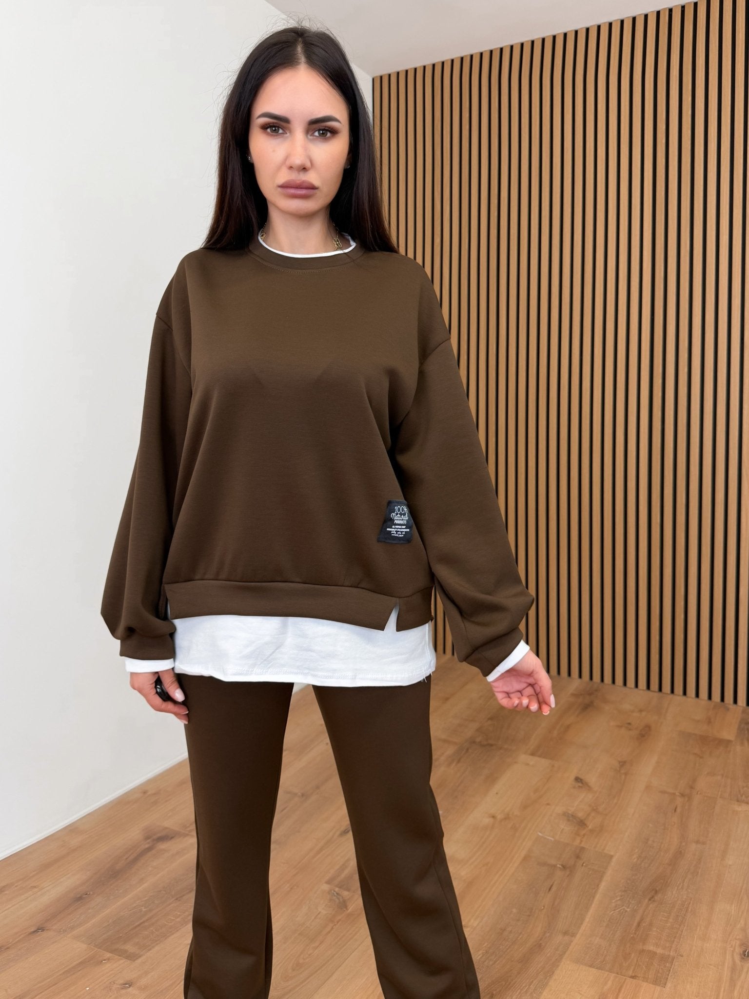 Completo Tuta Toppa - Marrone - SAINTH