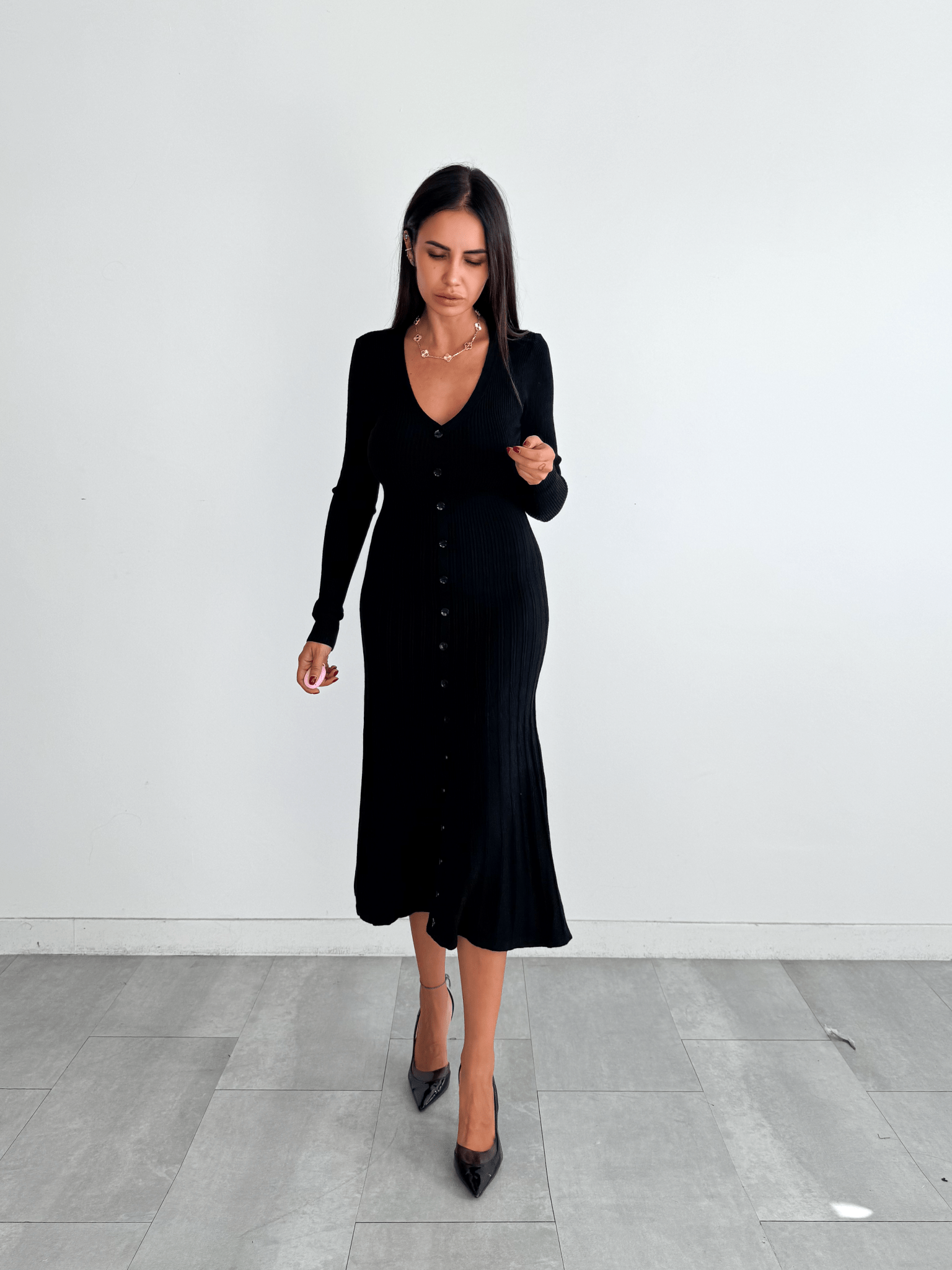 Abito Campanella - Nero - SAINTH