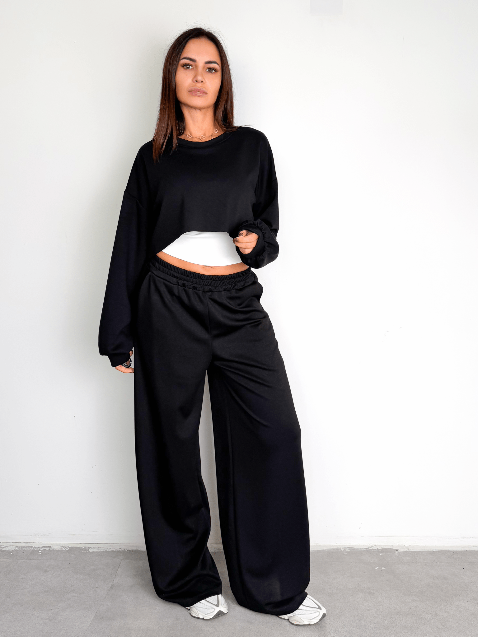 Felpa Active 2in1 - Nera - SAINTH