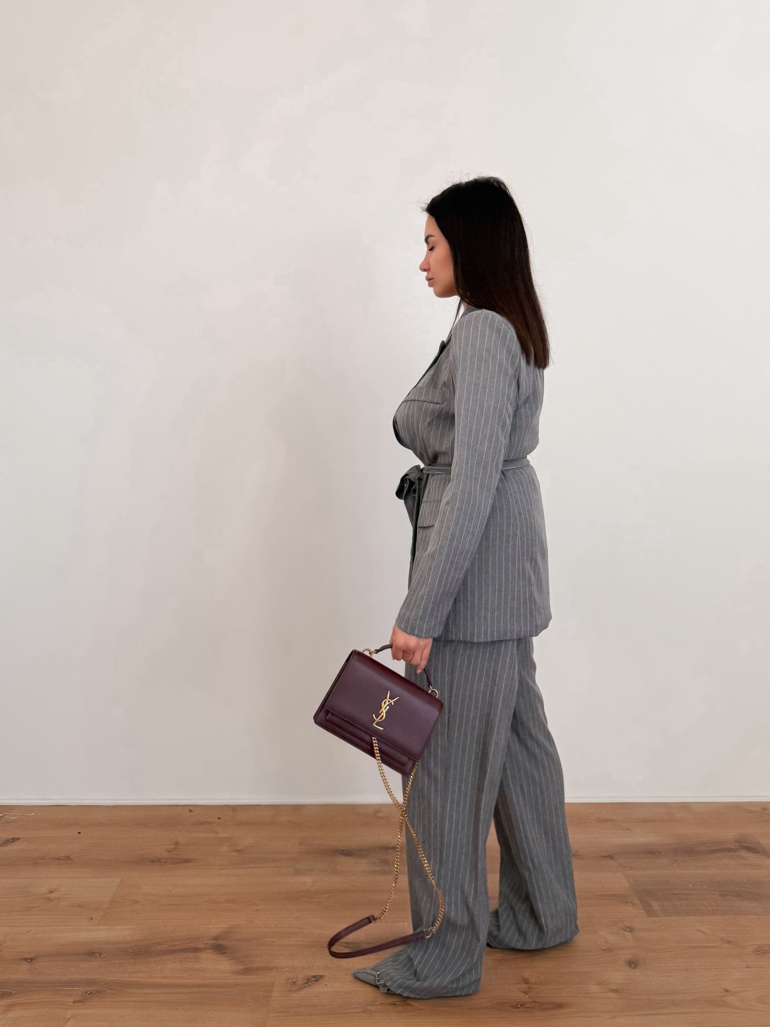 Coordinato Rigato - Grigio - SAINTH