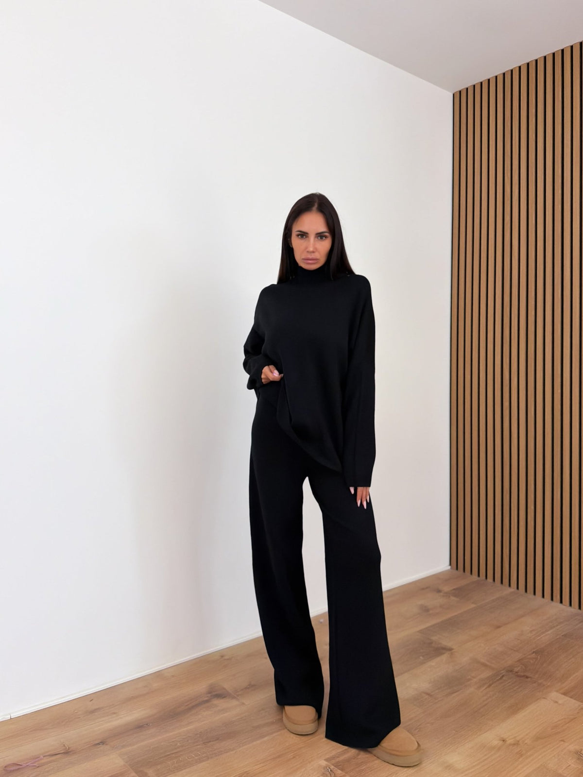 Coordinato Winter - Nero - SAINTH