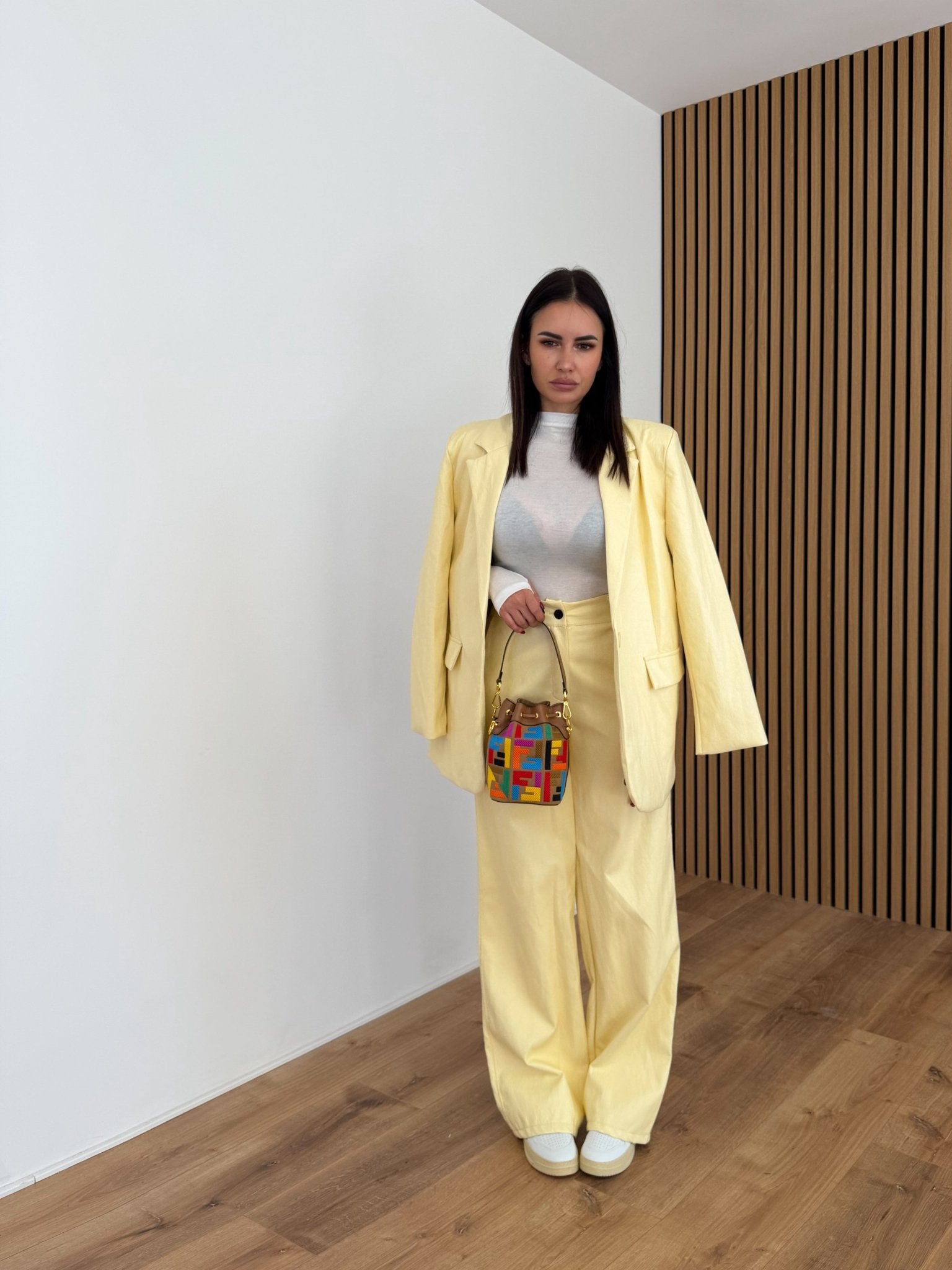 Blazer Minimal Ecop - Giallo - SAINTH