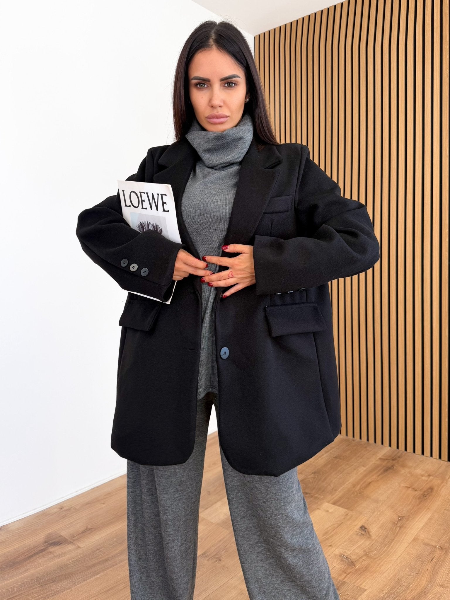 Blazer Mayfair - Nero - SAINTH