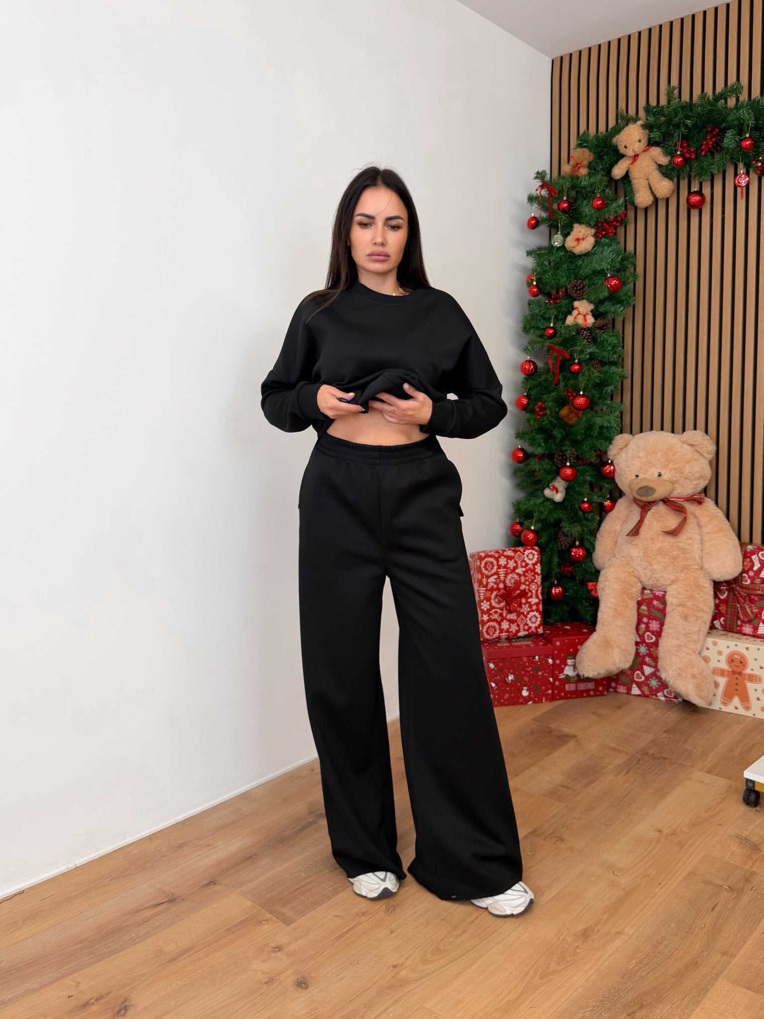 Pantalone Tuta Jogger - Nero - SAINTH