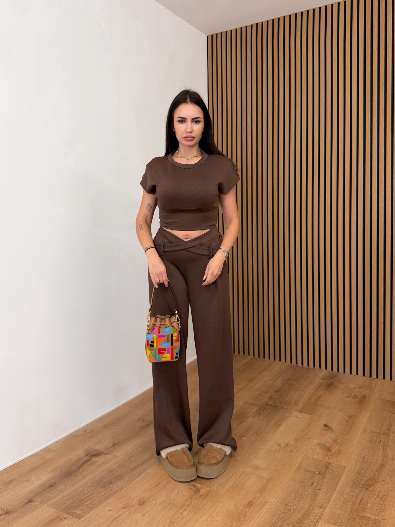 Completo Tuta Twist - Marrrone - SAINTH