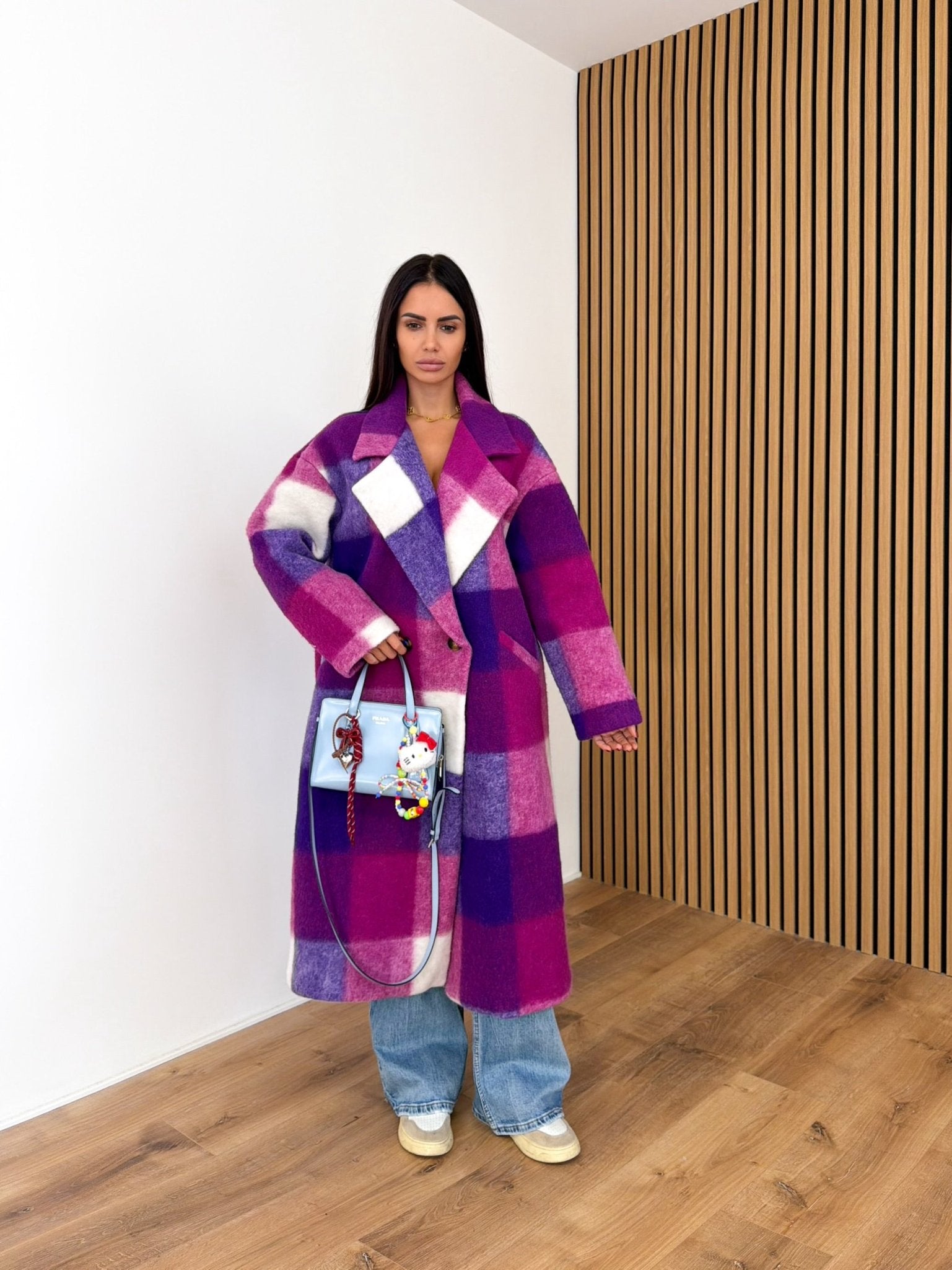 Cappotto Lusso - Viola - SAINTH