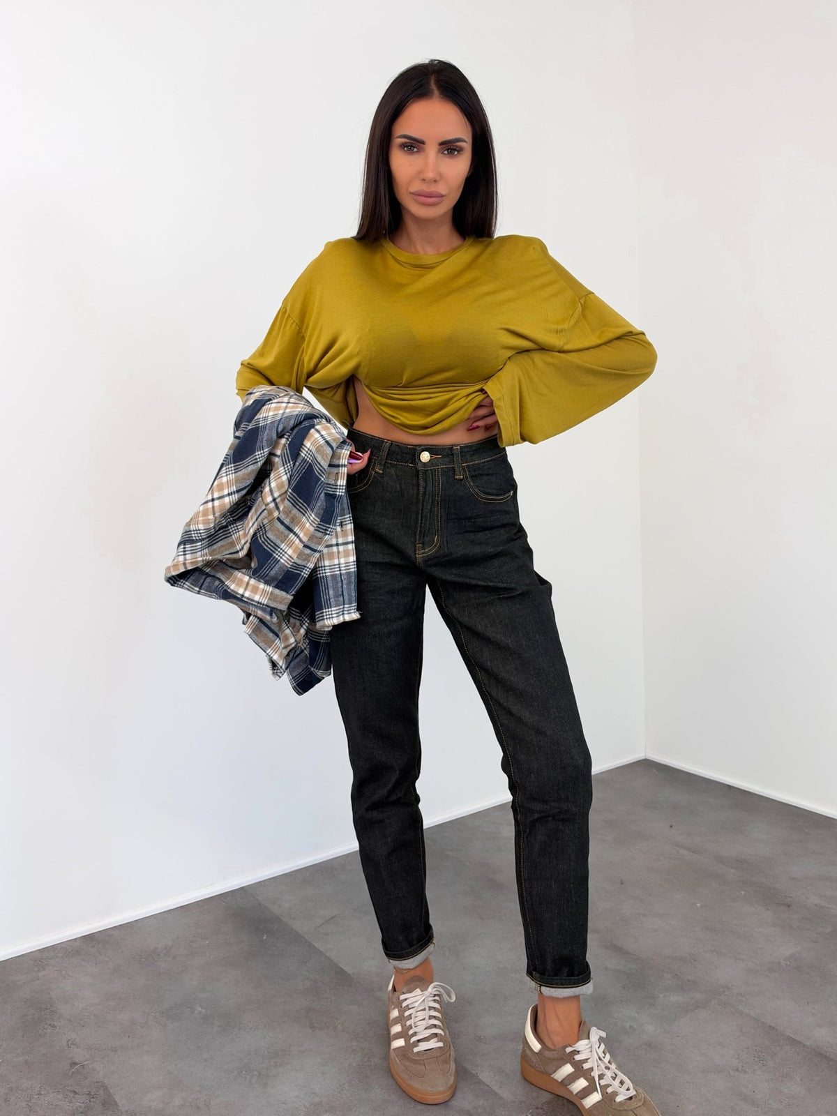 Jeans H2393 - Denim Scuro - SAINTH