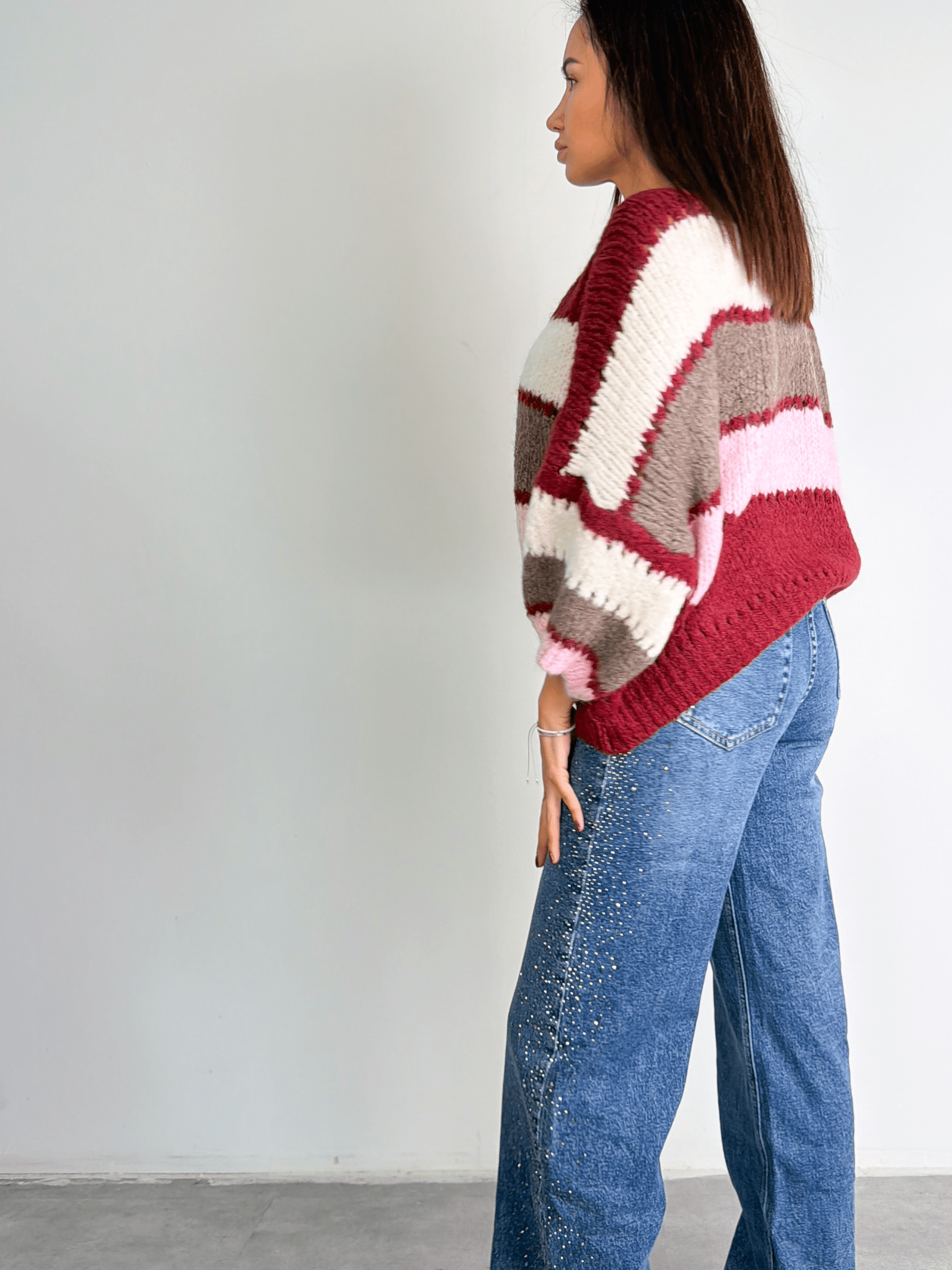 Pull Colorful - Bordeaux - SAINTH