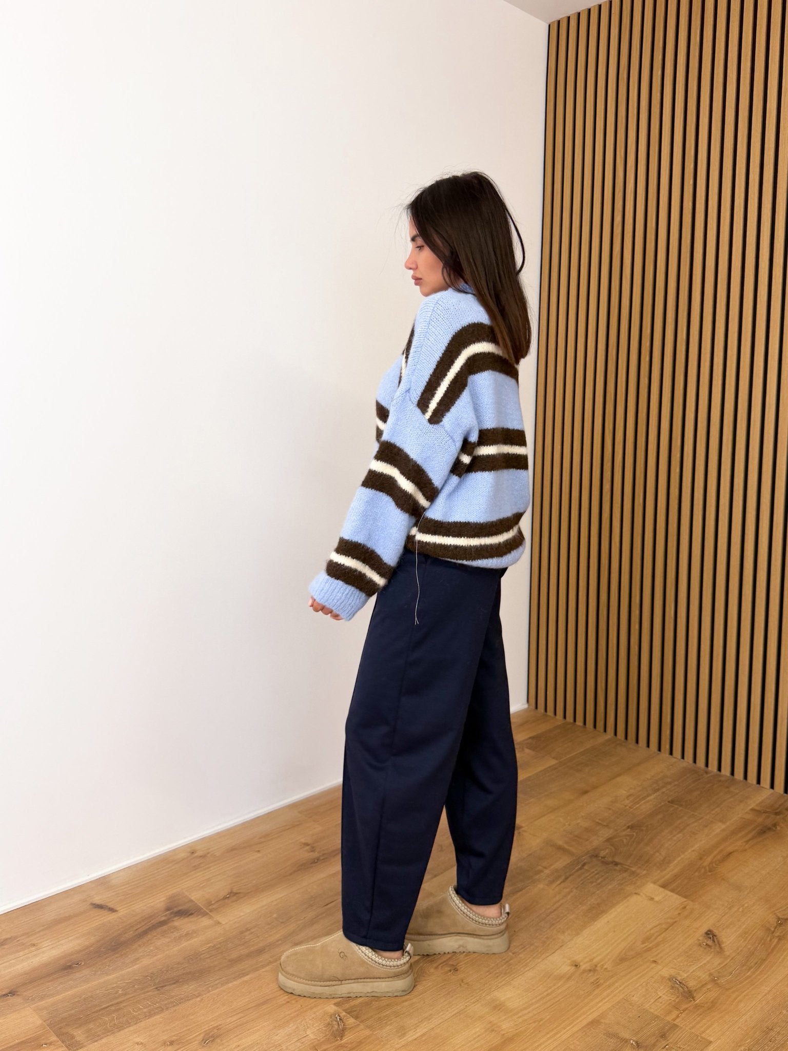 Pull Oscillo - Celeste - SAINTH