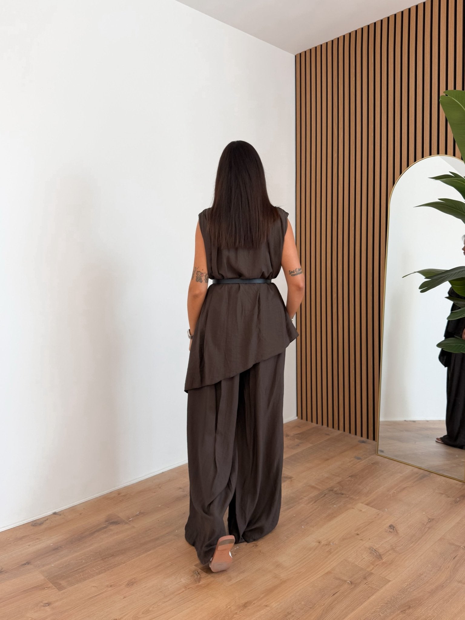 Coordinato Butterfly - Marrone - SAINTH