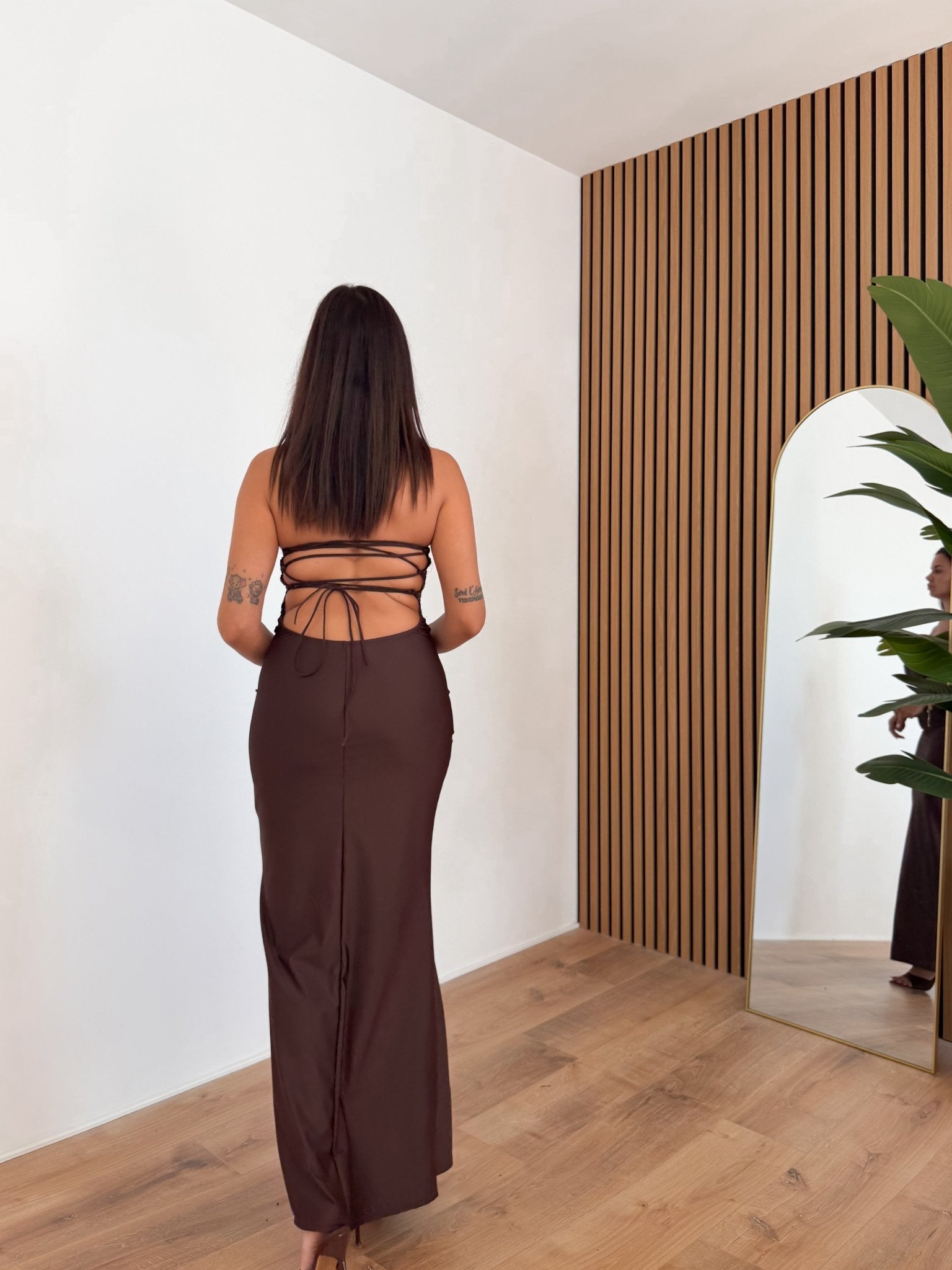 Abito Scintilla - Marrone - SAINTH