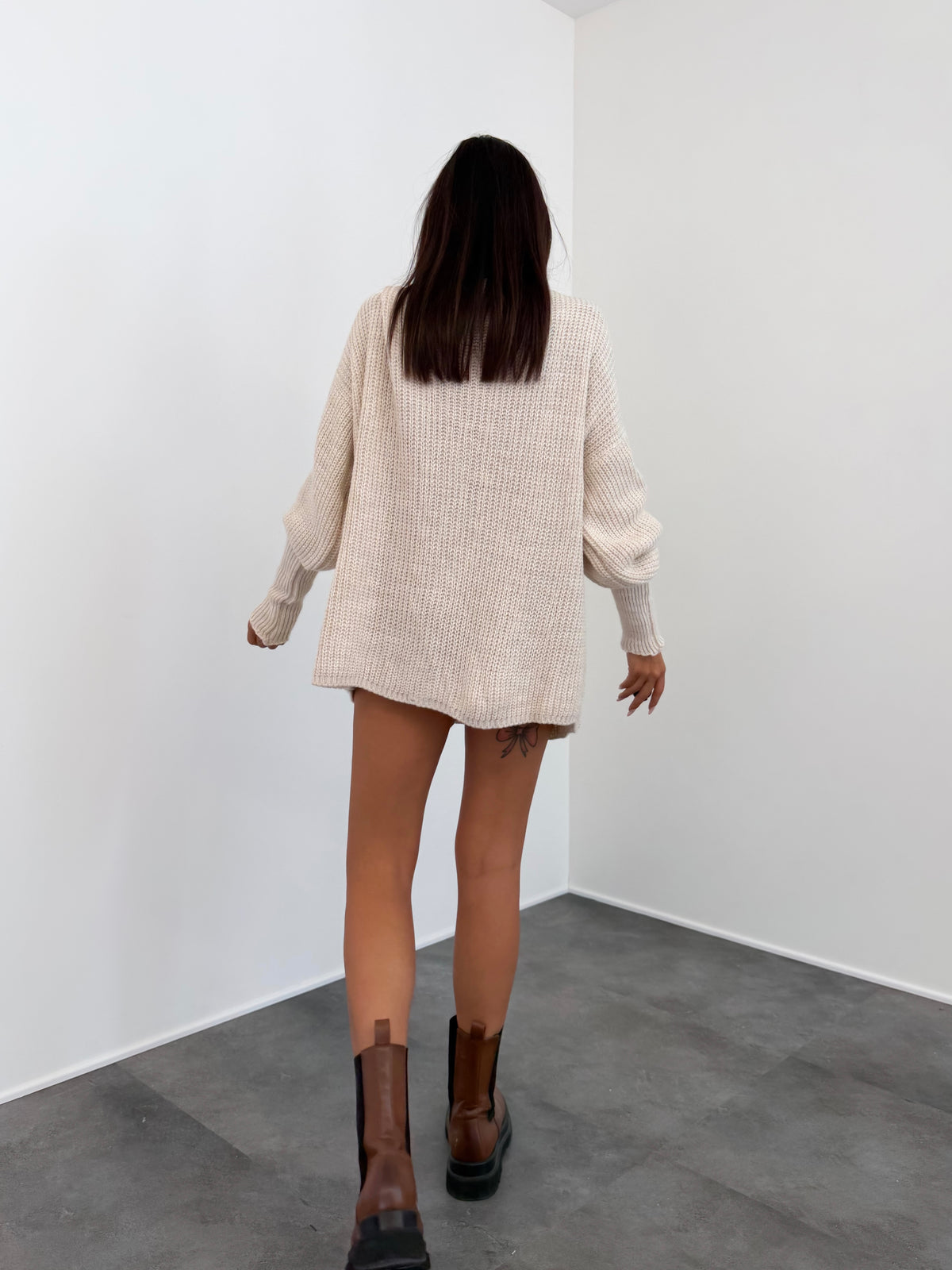 Maxi Cardigan - Burro