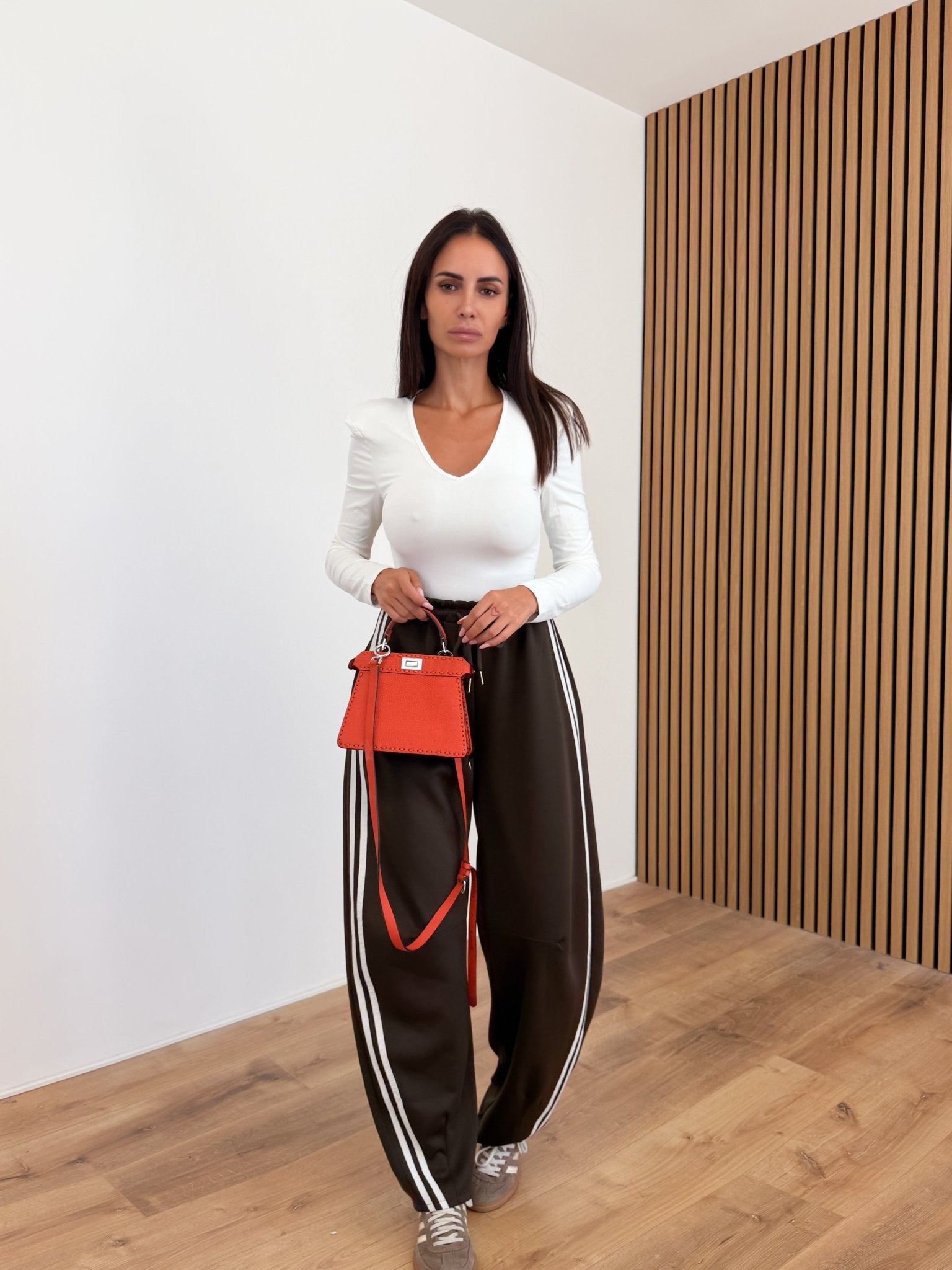 Pantalone Tuta Essential 2.0 - Marrone - SAINTH