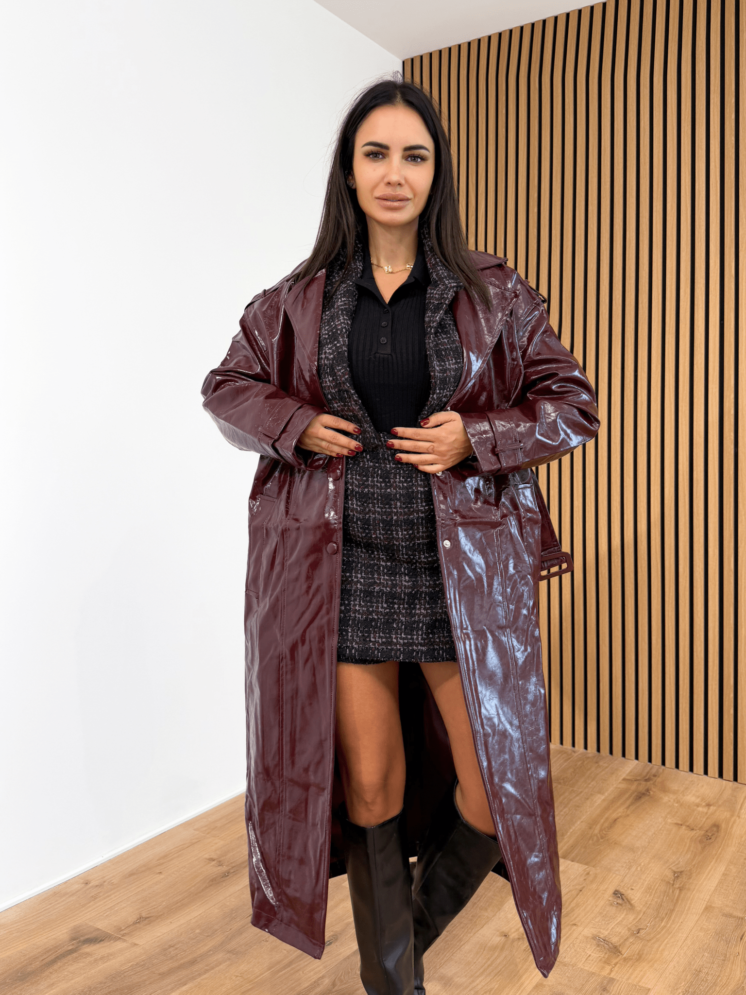 Cappotto Fifth Avenue - Bordeaux - SAINTH