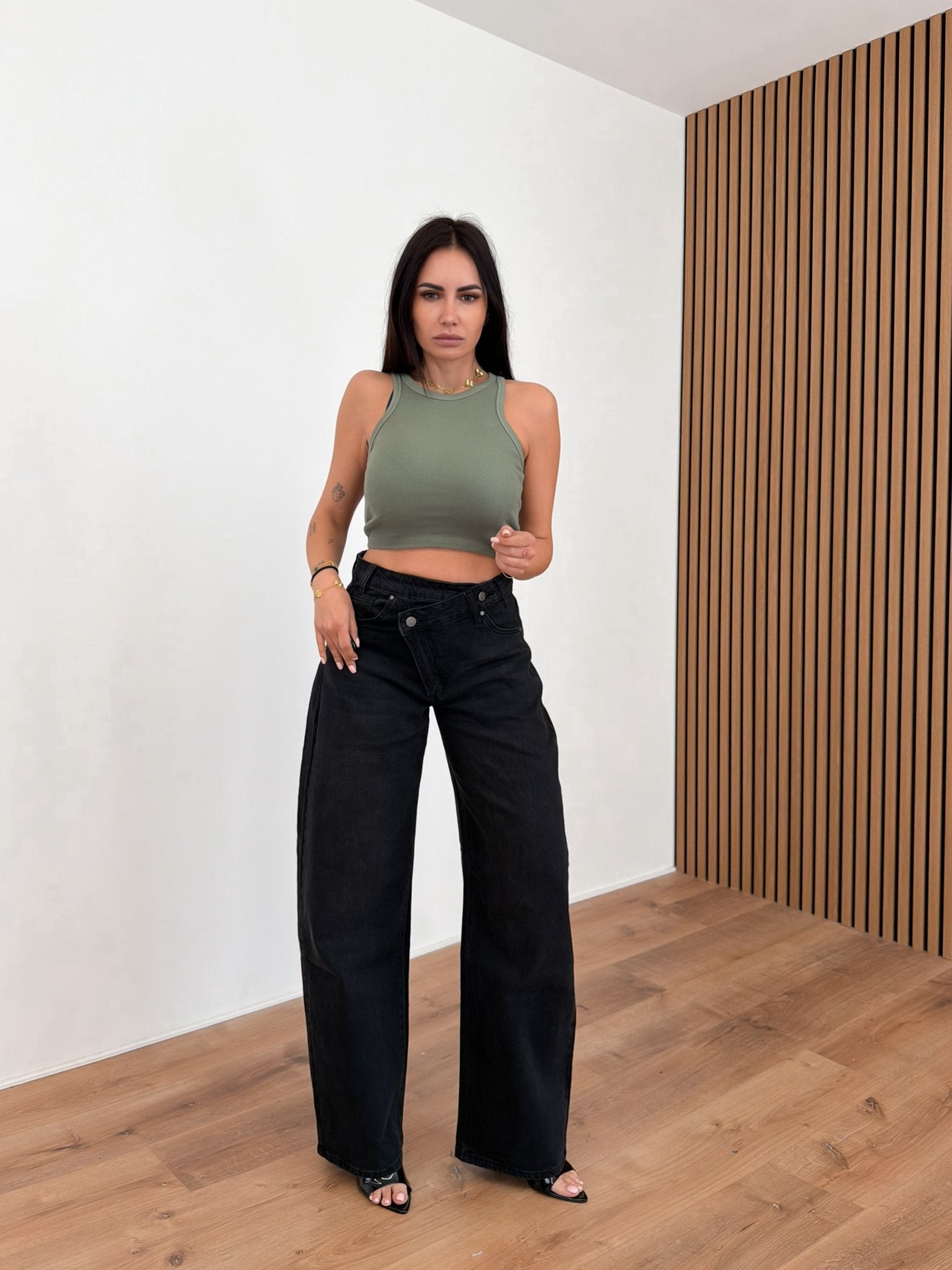 Jeans FX879 - Nero - SAINTH