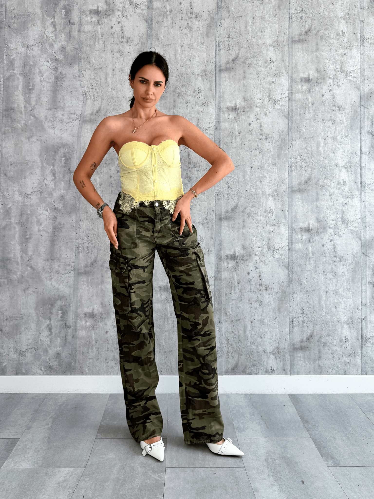 Pantalone Courage - Mimetico - SAINTH