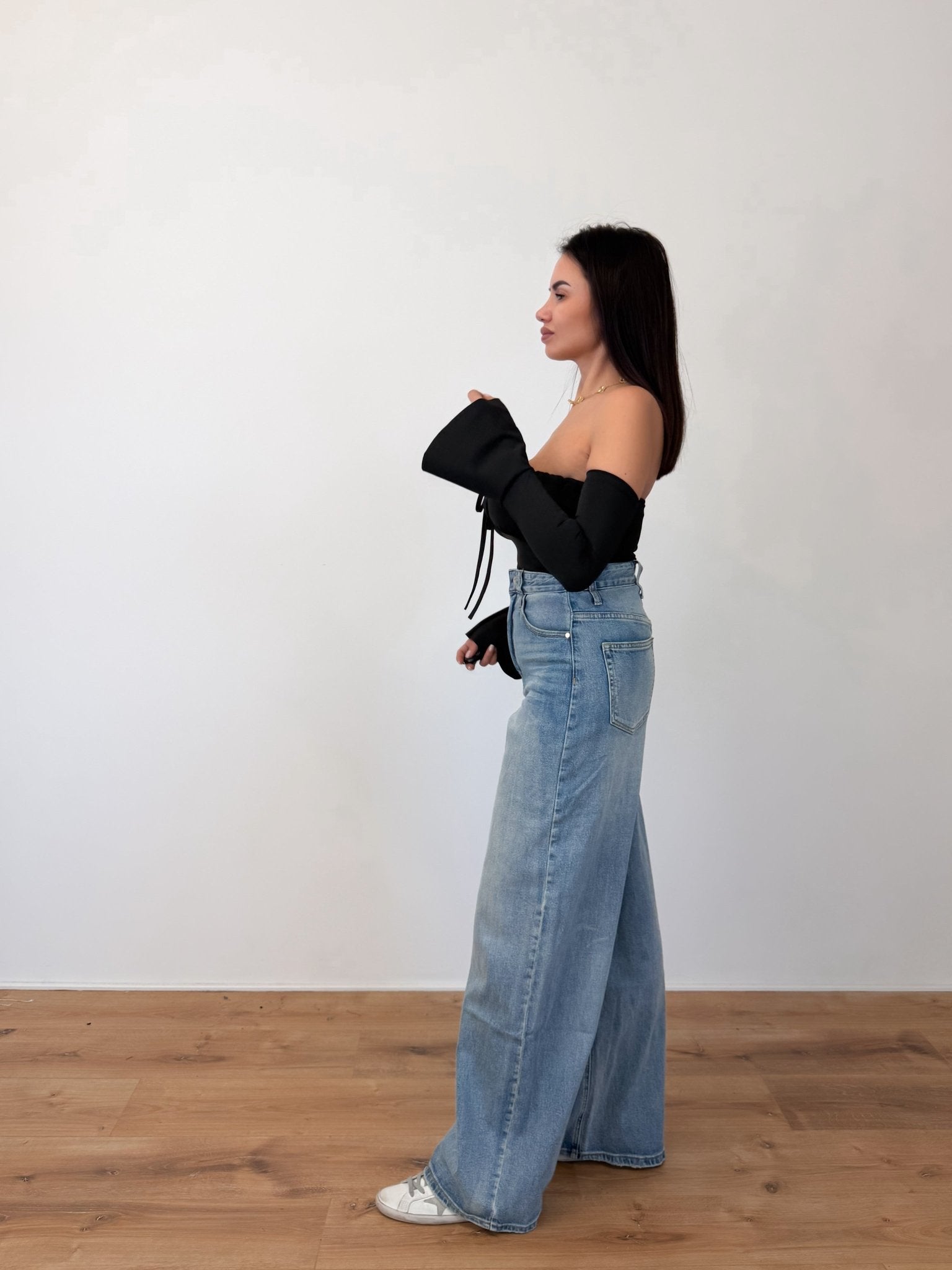 Top Barchetta - Nero - SAINTH