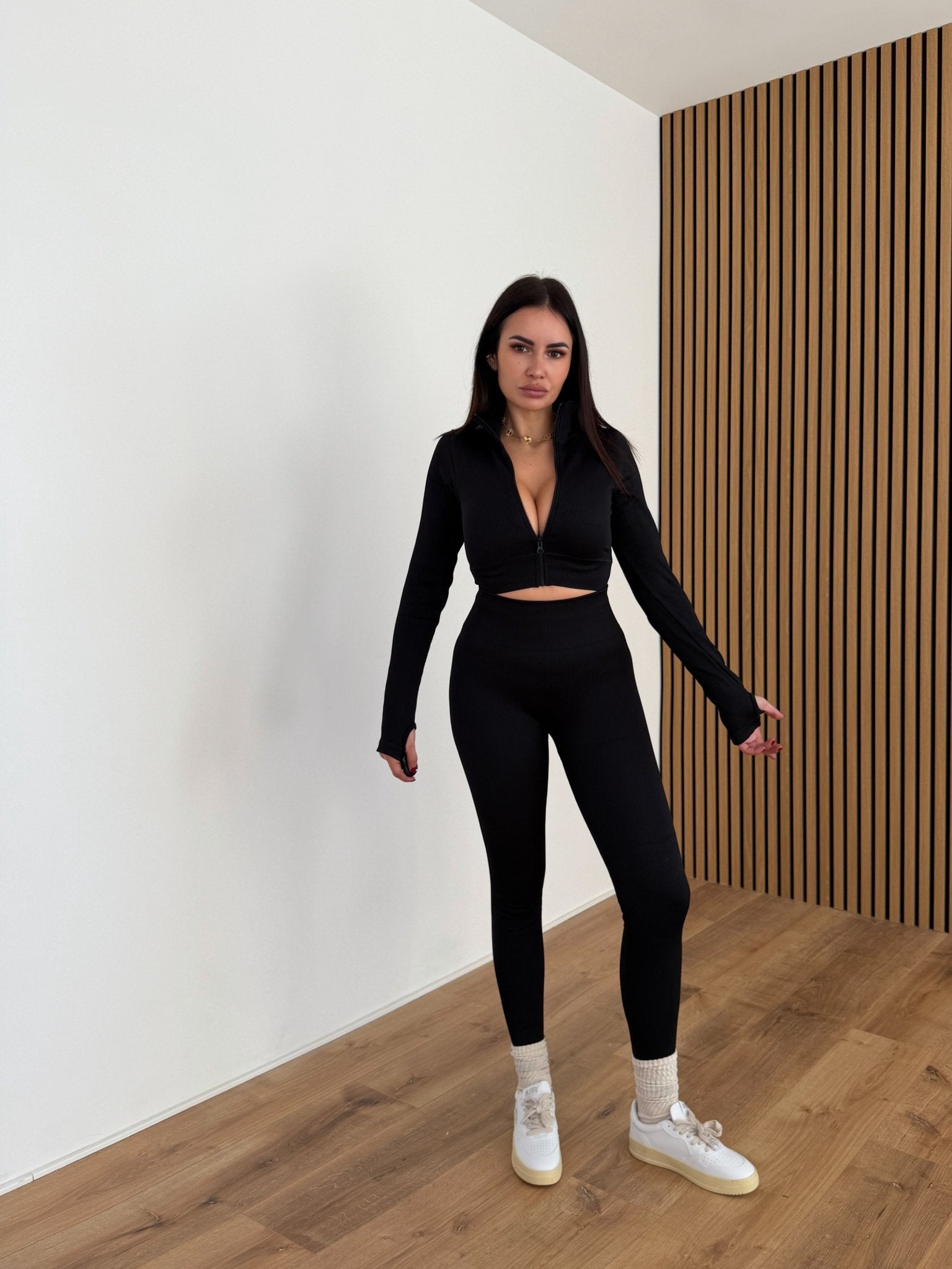 Completo Stretch - Nero - SAINTH