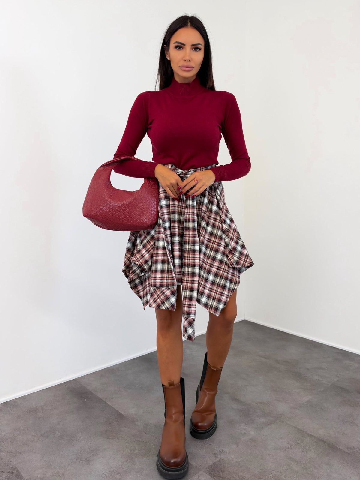 Dolcevita Collo Alto - Bordeaux - SAINTH
