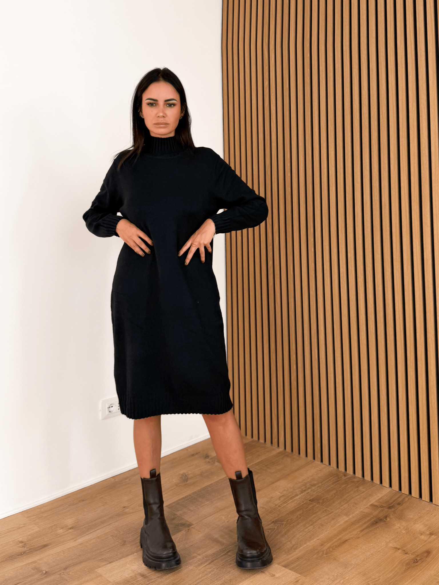 Pull Abito Harmony - Nero - SAINTH