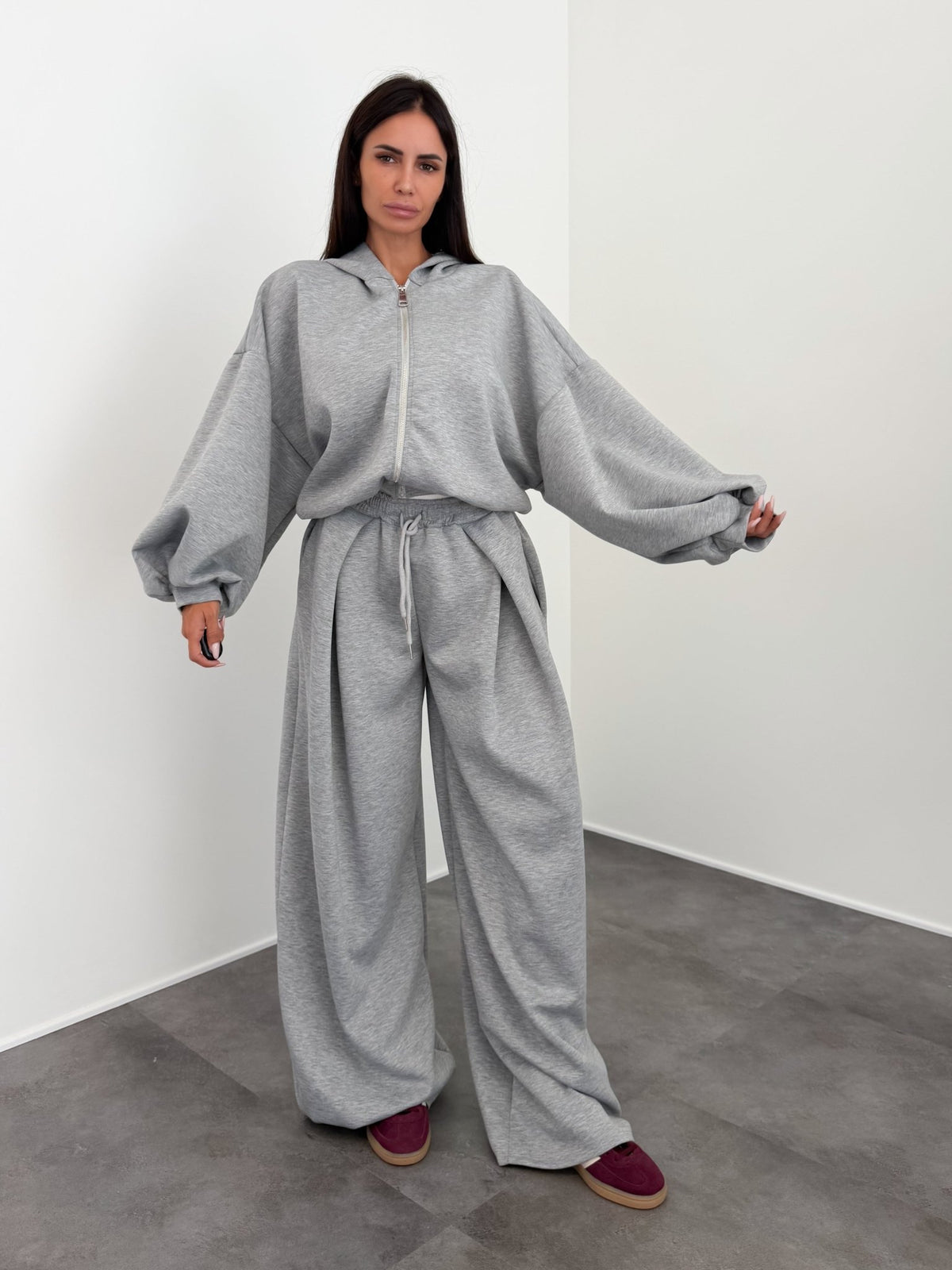 Coordinato Cozy - Grigio - SAINTH
