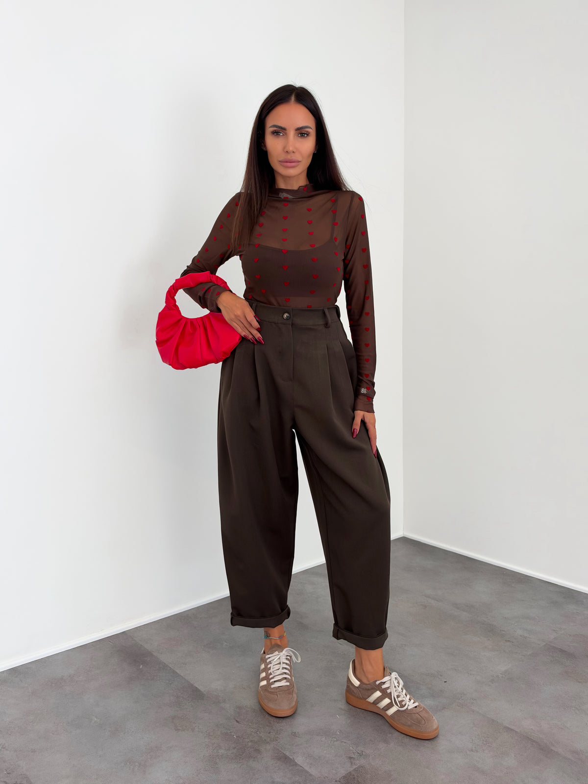 Pantalone Paris - Marrone