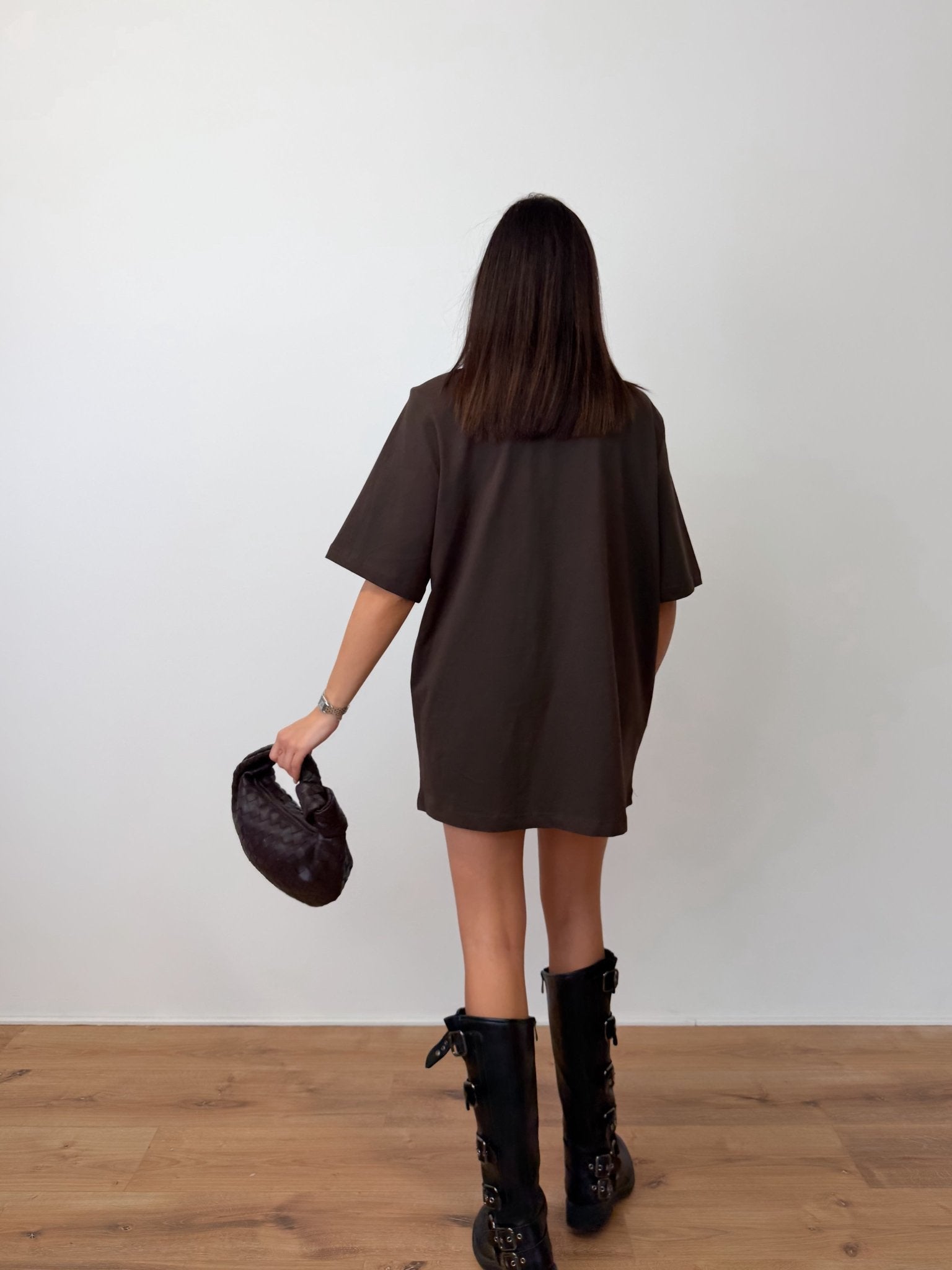 Maglia Over Spalle Interne - Marrone - SAINTH