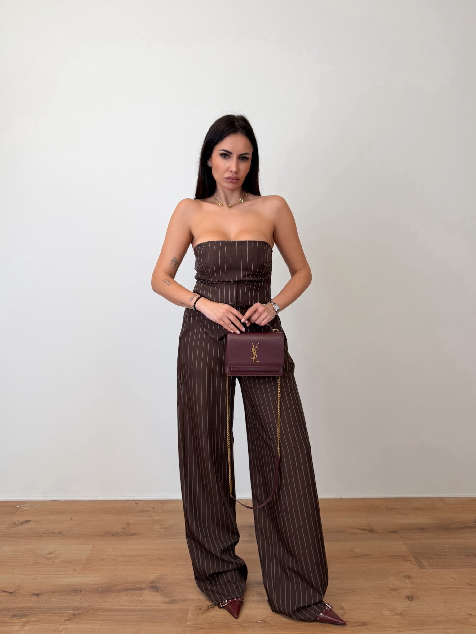 Completo Business Glam - Marrone - SAINTH