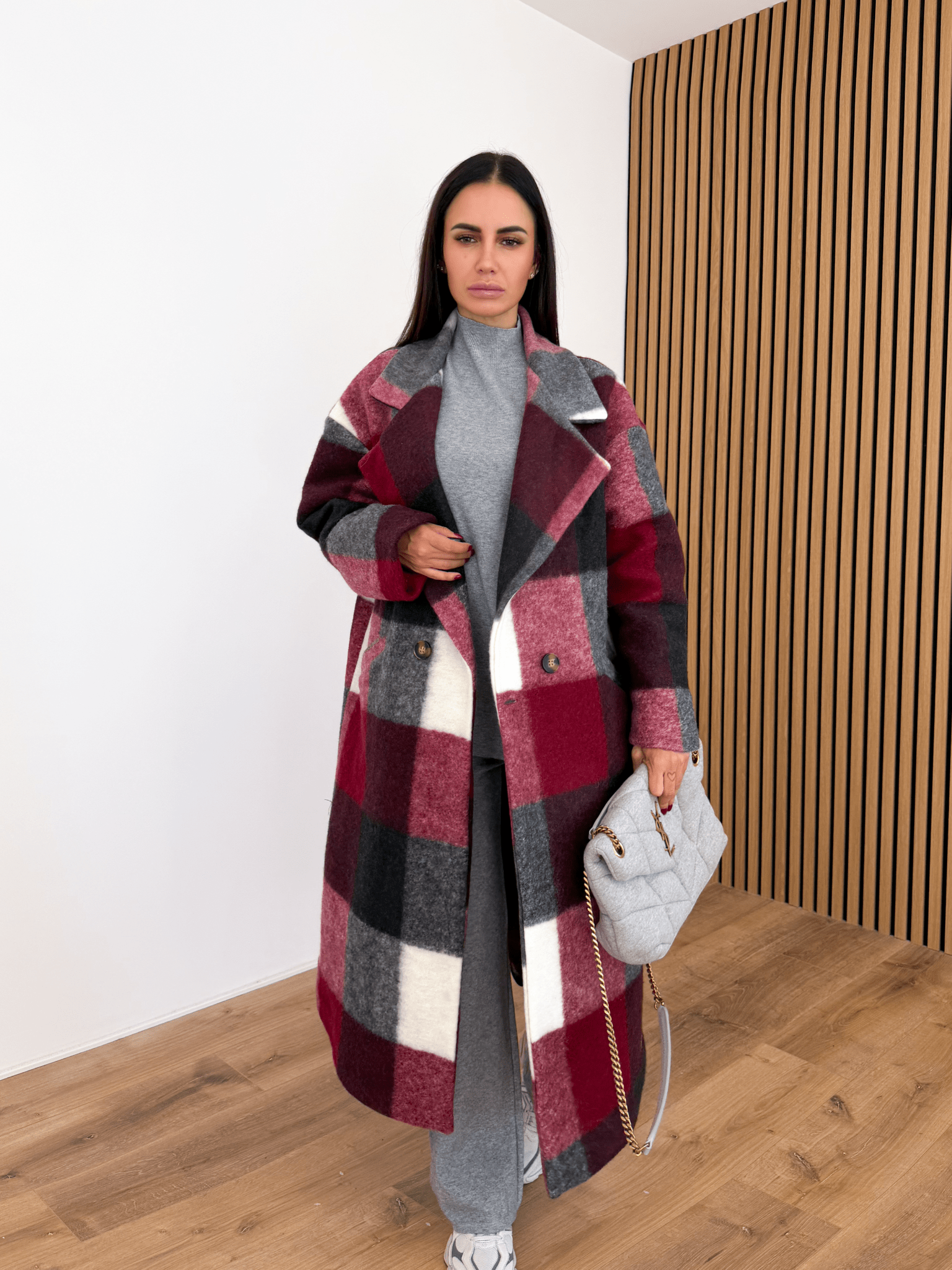 Cappotto Lusso - Bordeaux - SAINTH