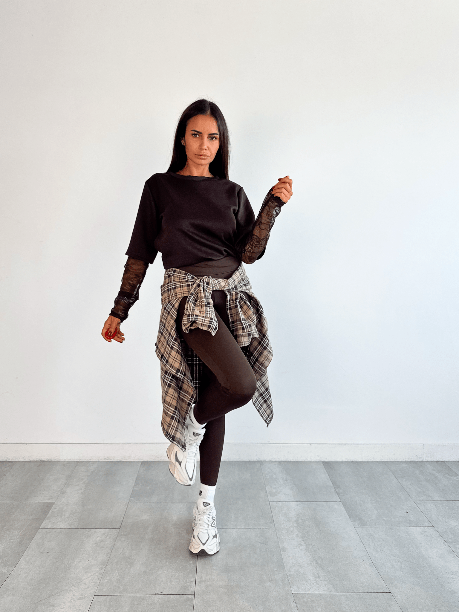 Camicia Wool - Marrone e Biscotto - SAINTH