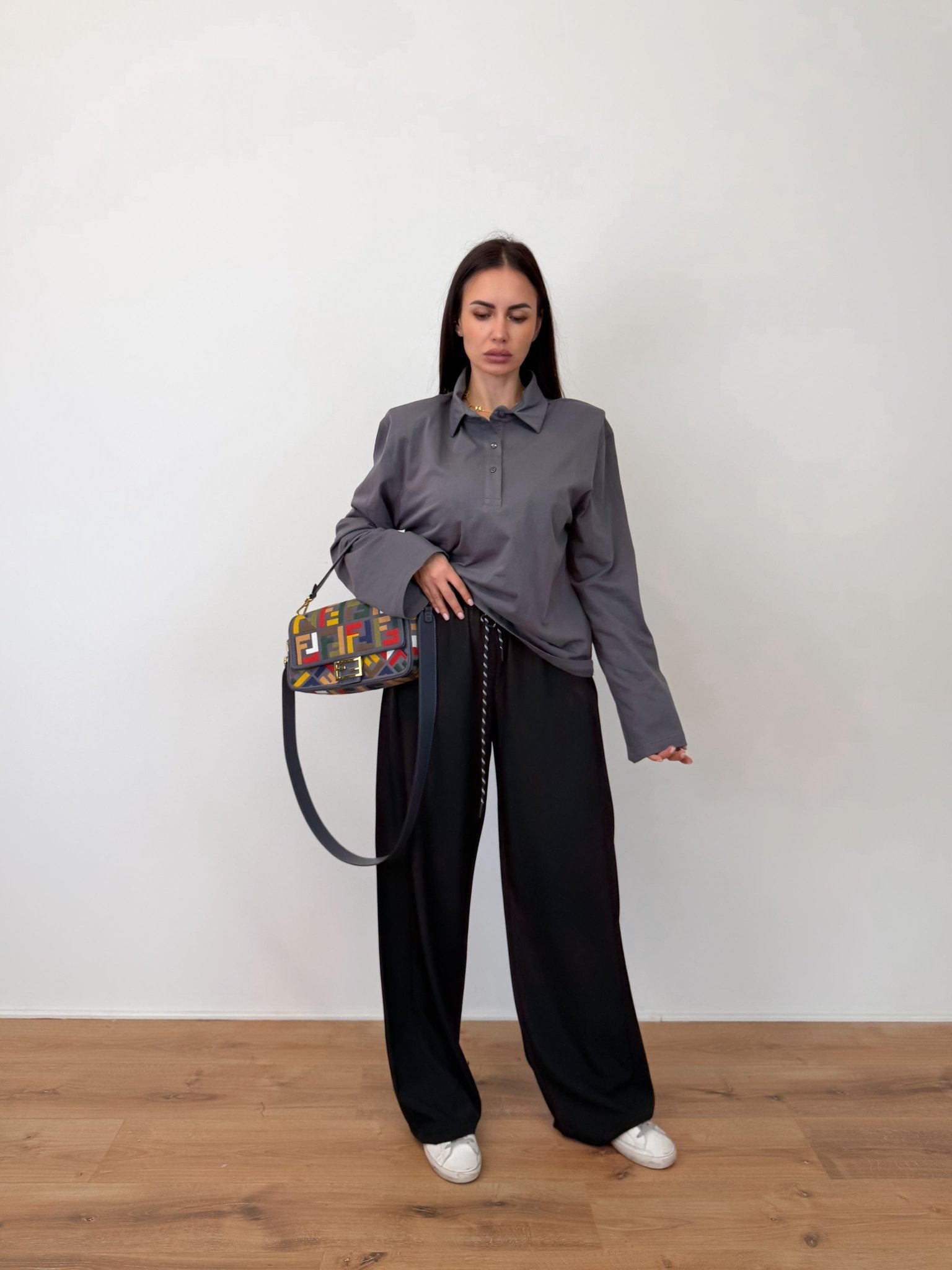 Pantalone West - Nero - SAINTH