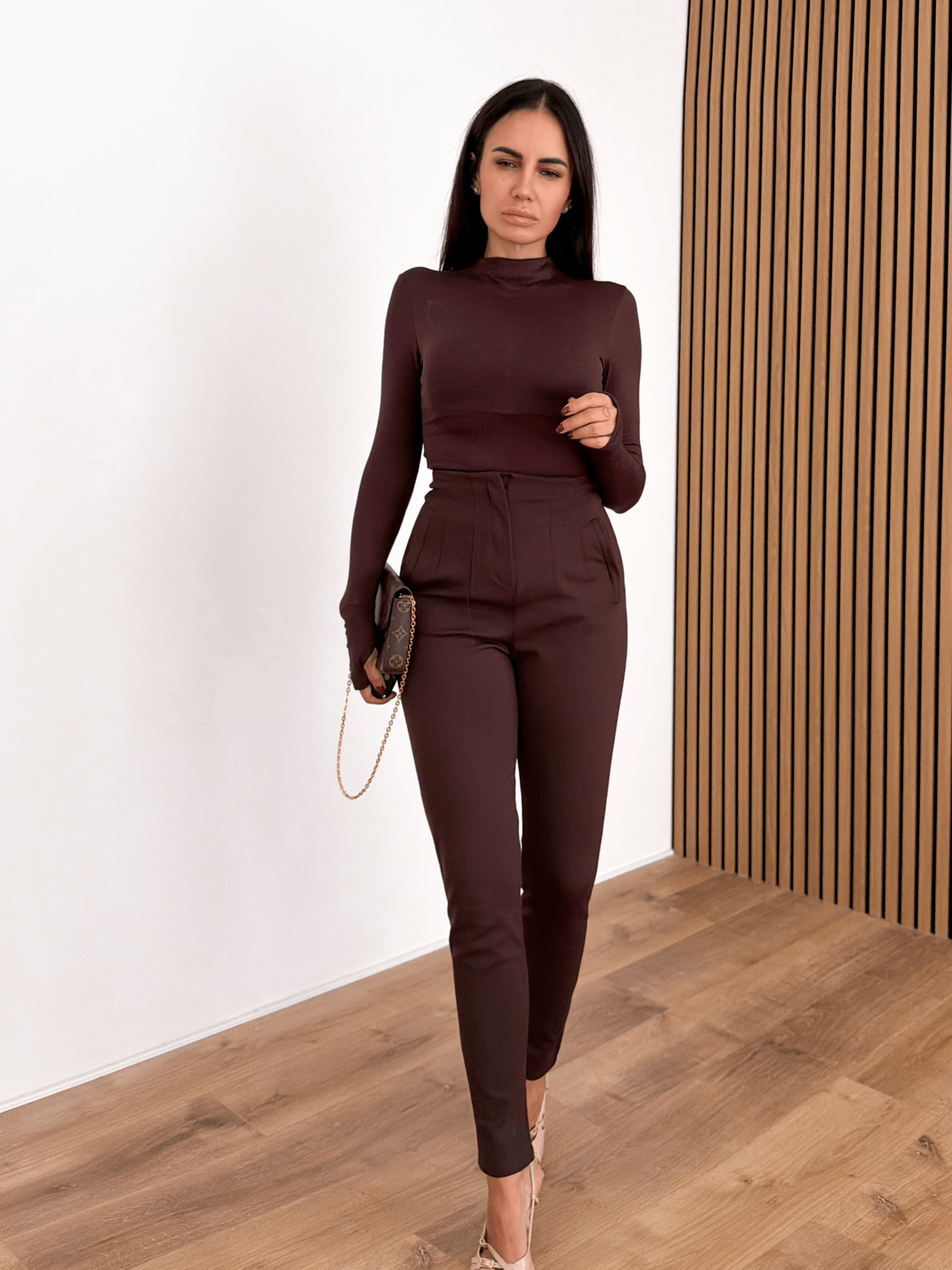 Pantalone Classy - Marrone - SAINTH