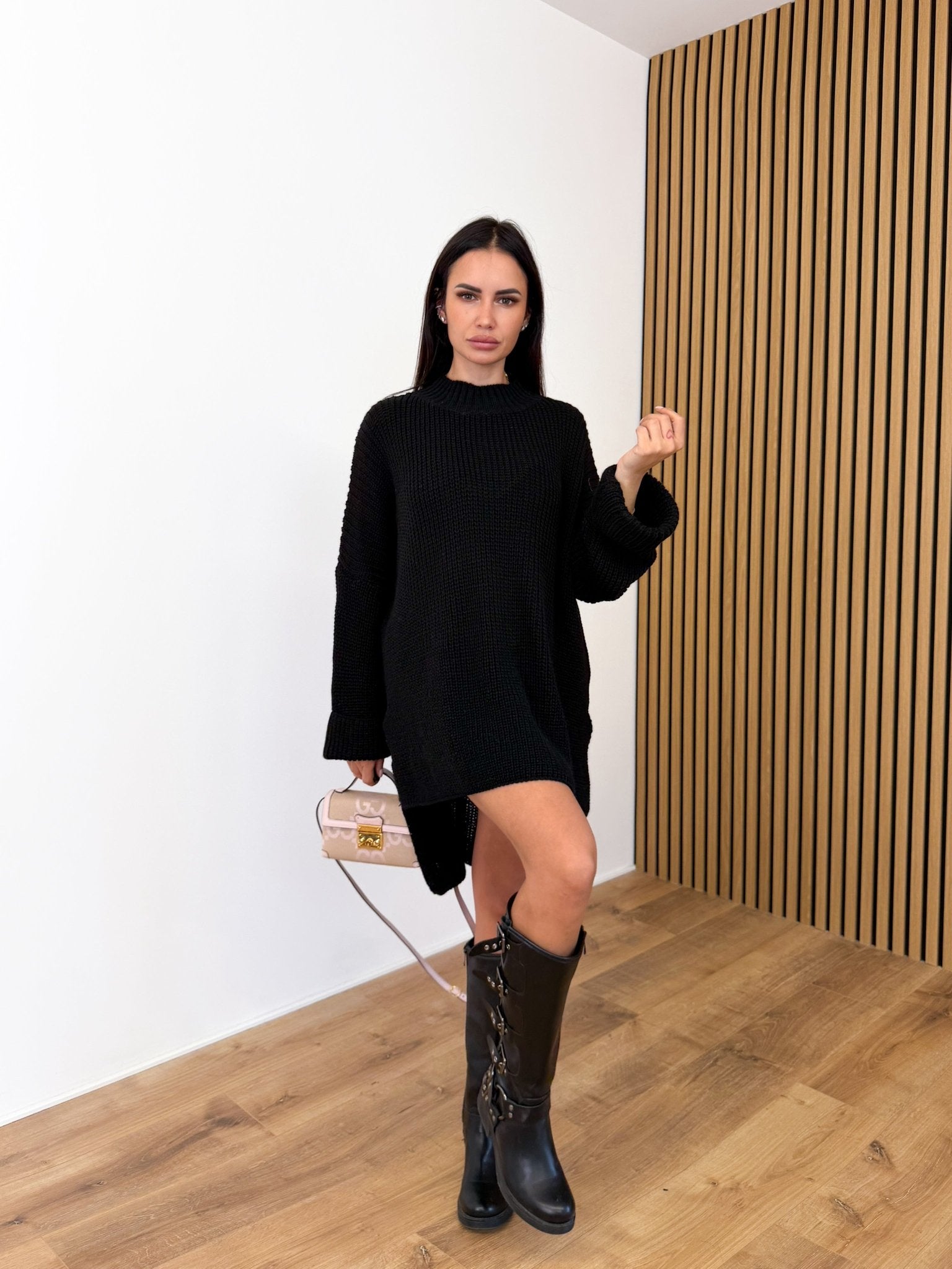 Pull Abito Difference - Nero - SAINTH