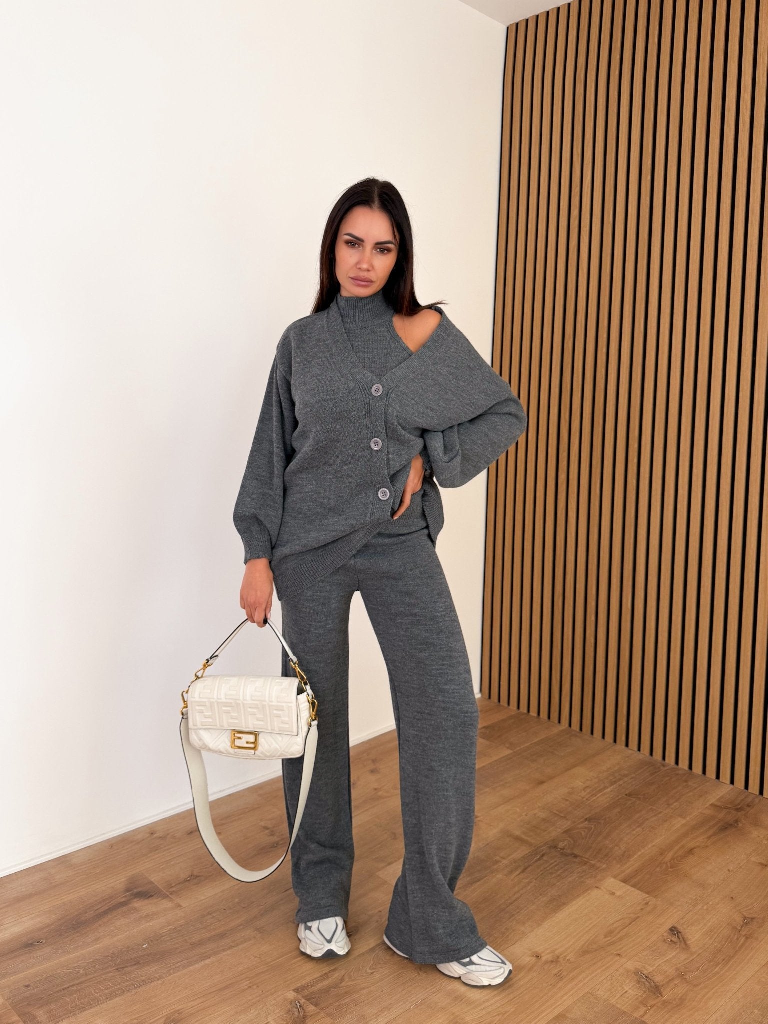 Coordinato Tris Cromby - Grigio - SAINTH