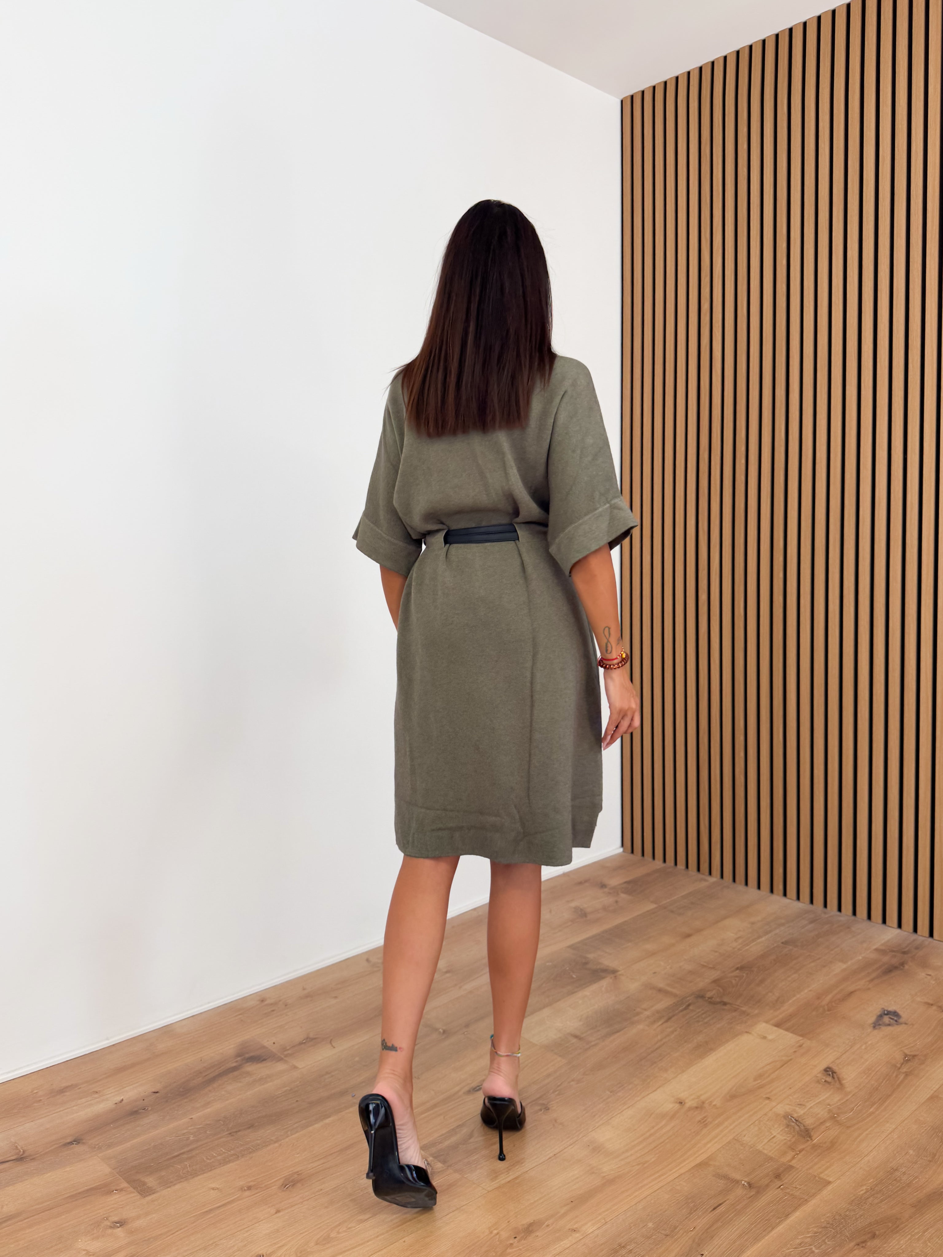 Abito Pull Naya - Army Green