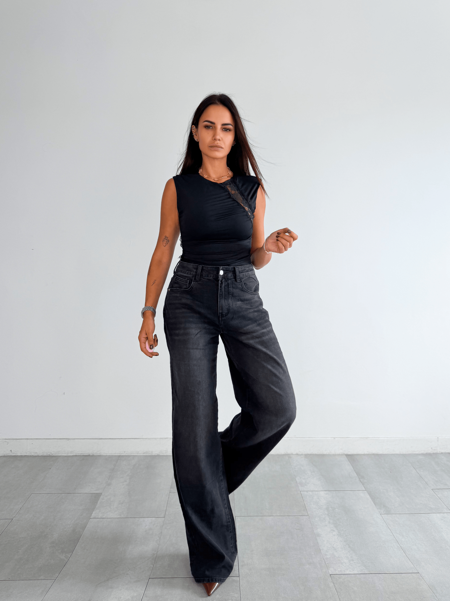 Maglietta Scar - Nera - SAINTH