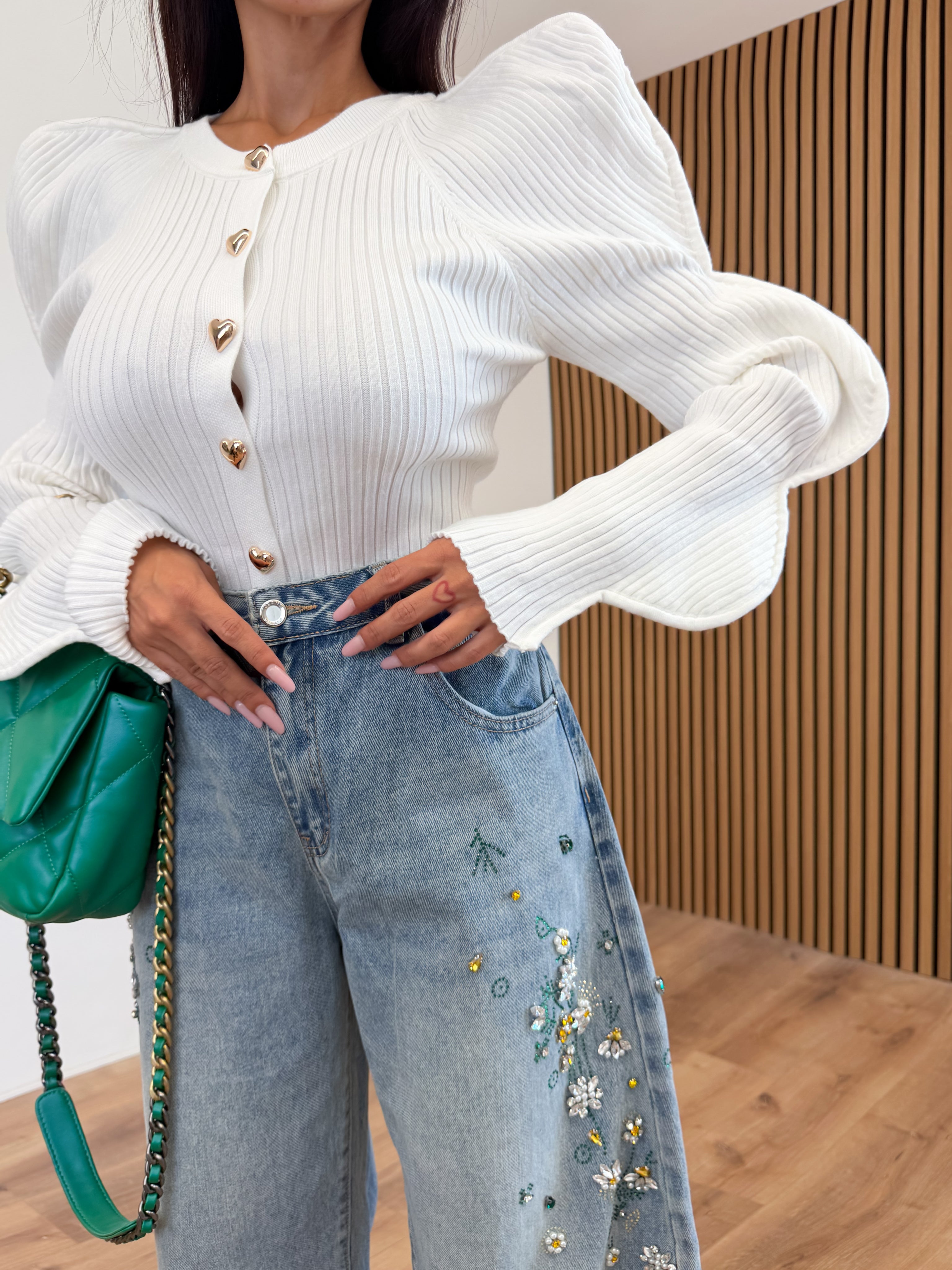 Cardigan Love - Bianco