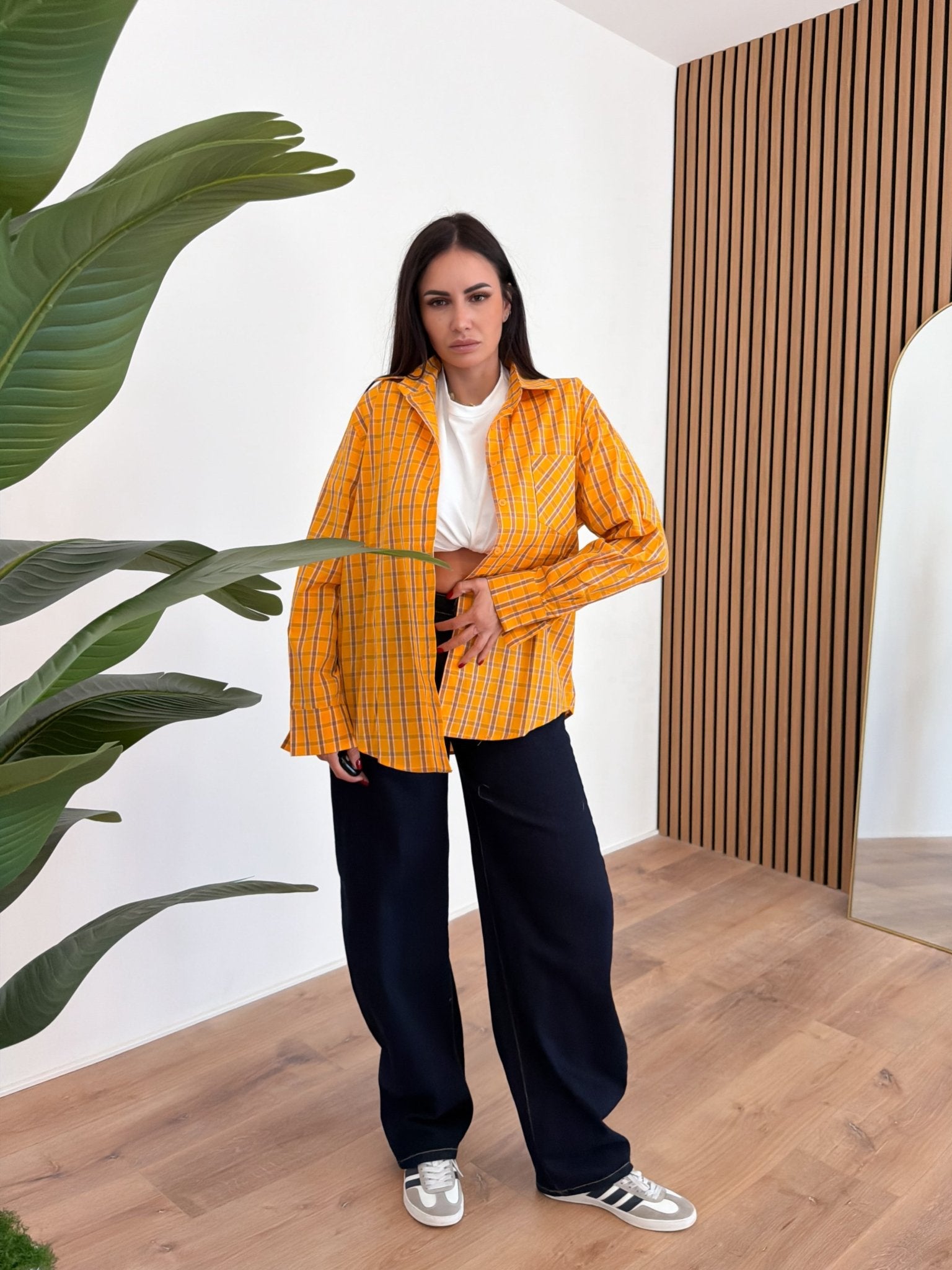 Camicia Colour - Gialla - SAINTH