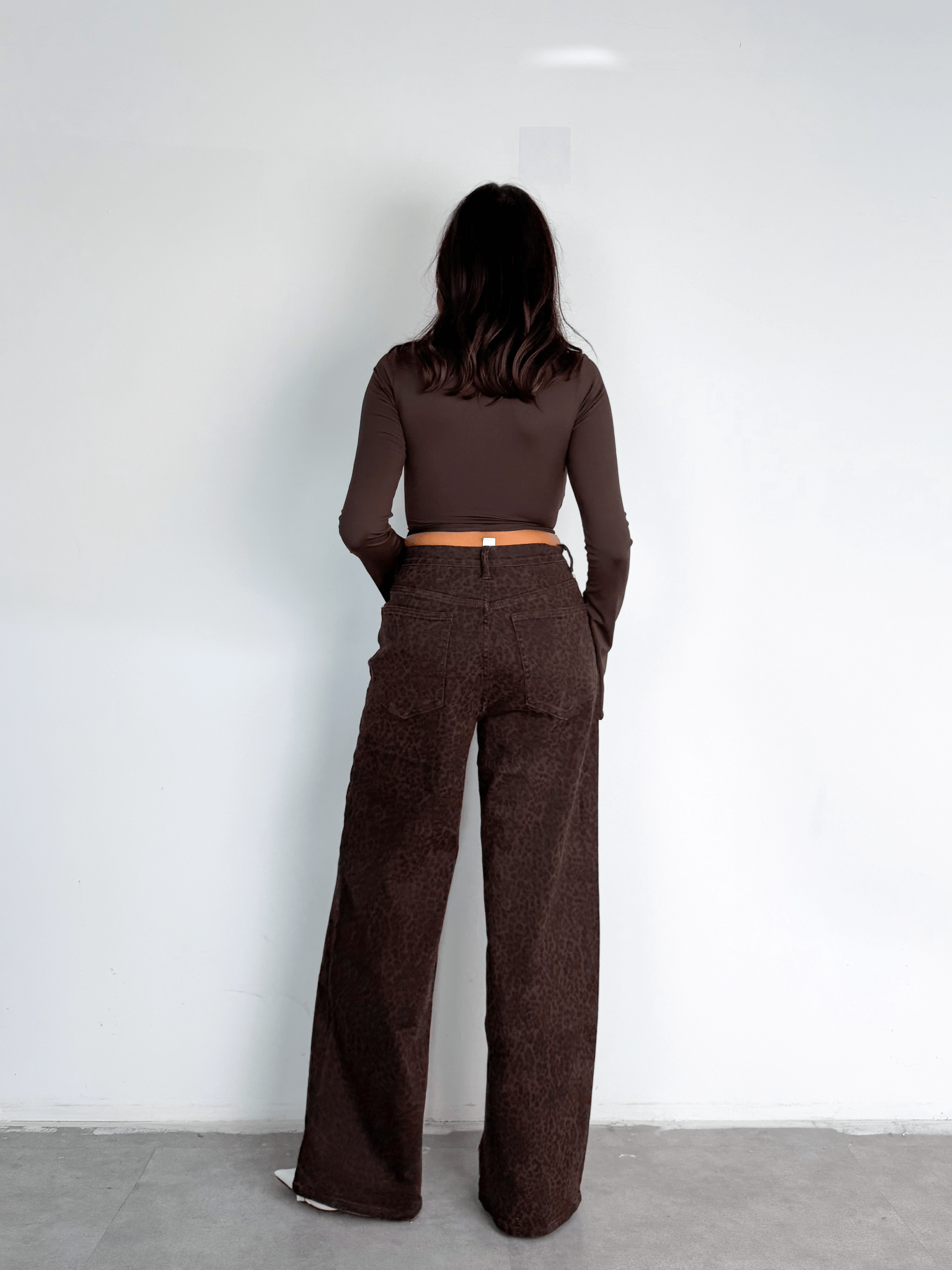 Jeans Graffio - Leopardato Scuro - SAINTH