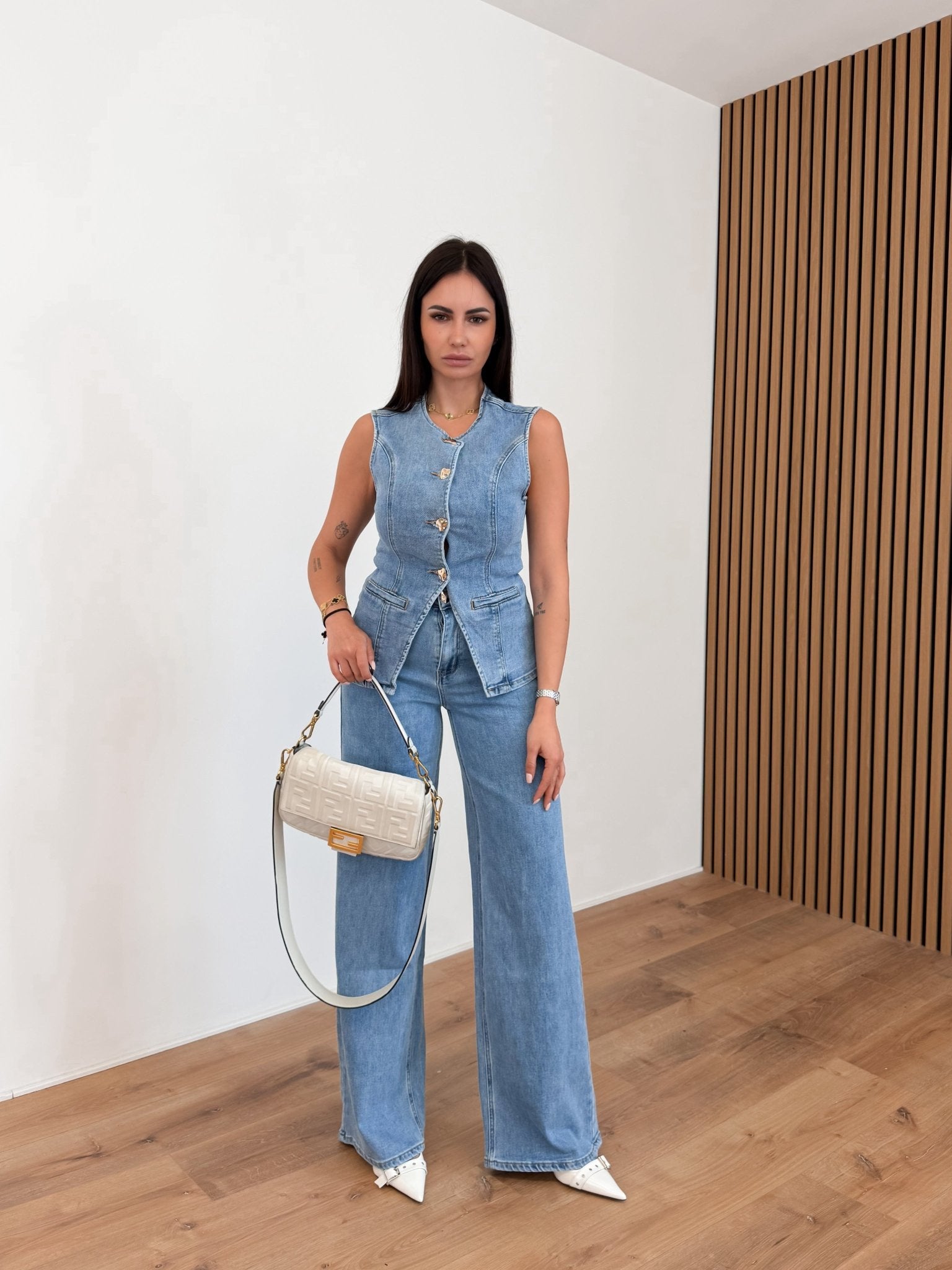 Coordinato YX559 - Denim - SAINTH