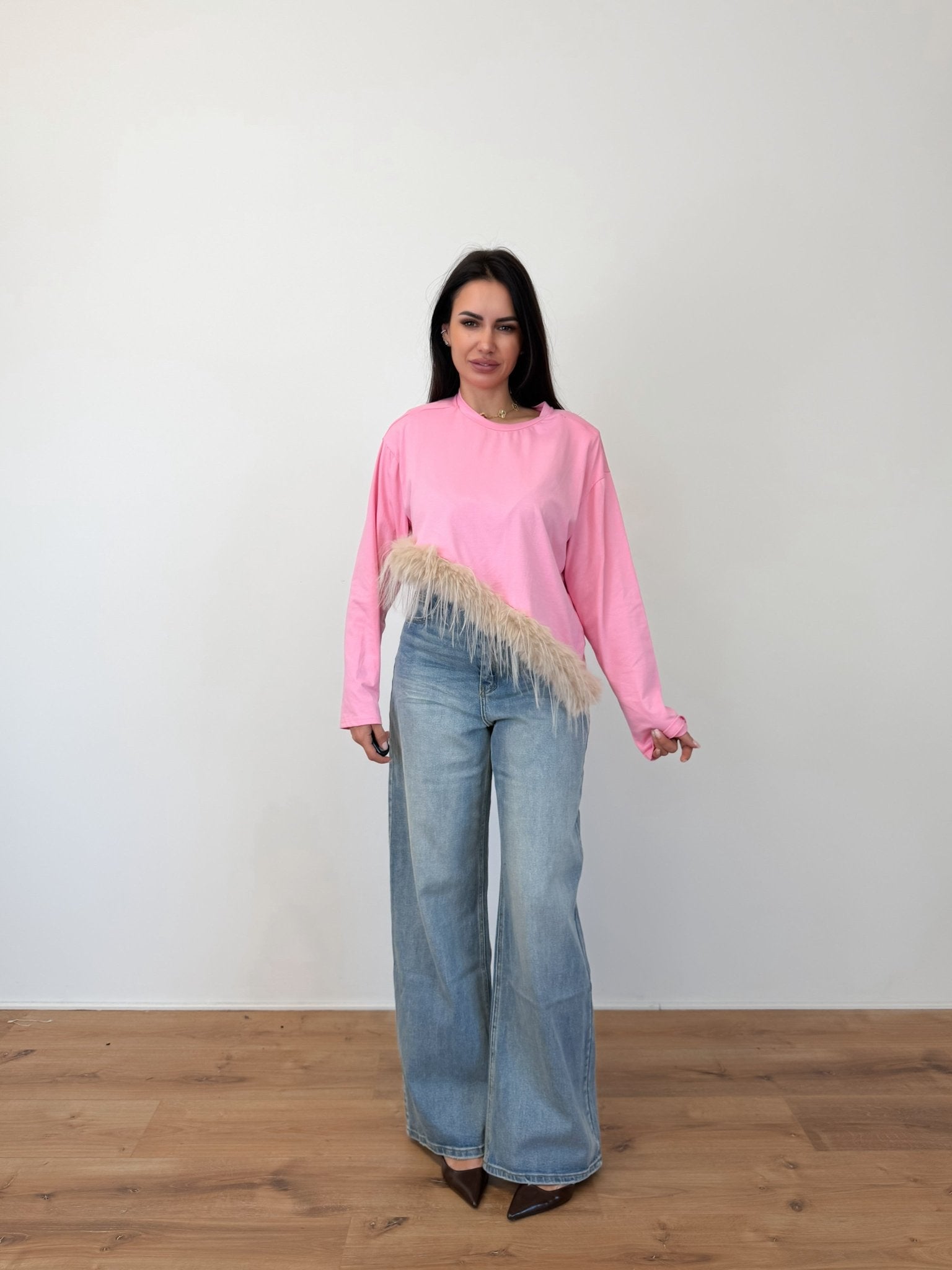 Maglietta Pelosina - Baby Pink - SAINTH