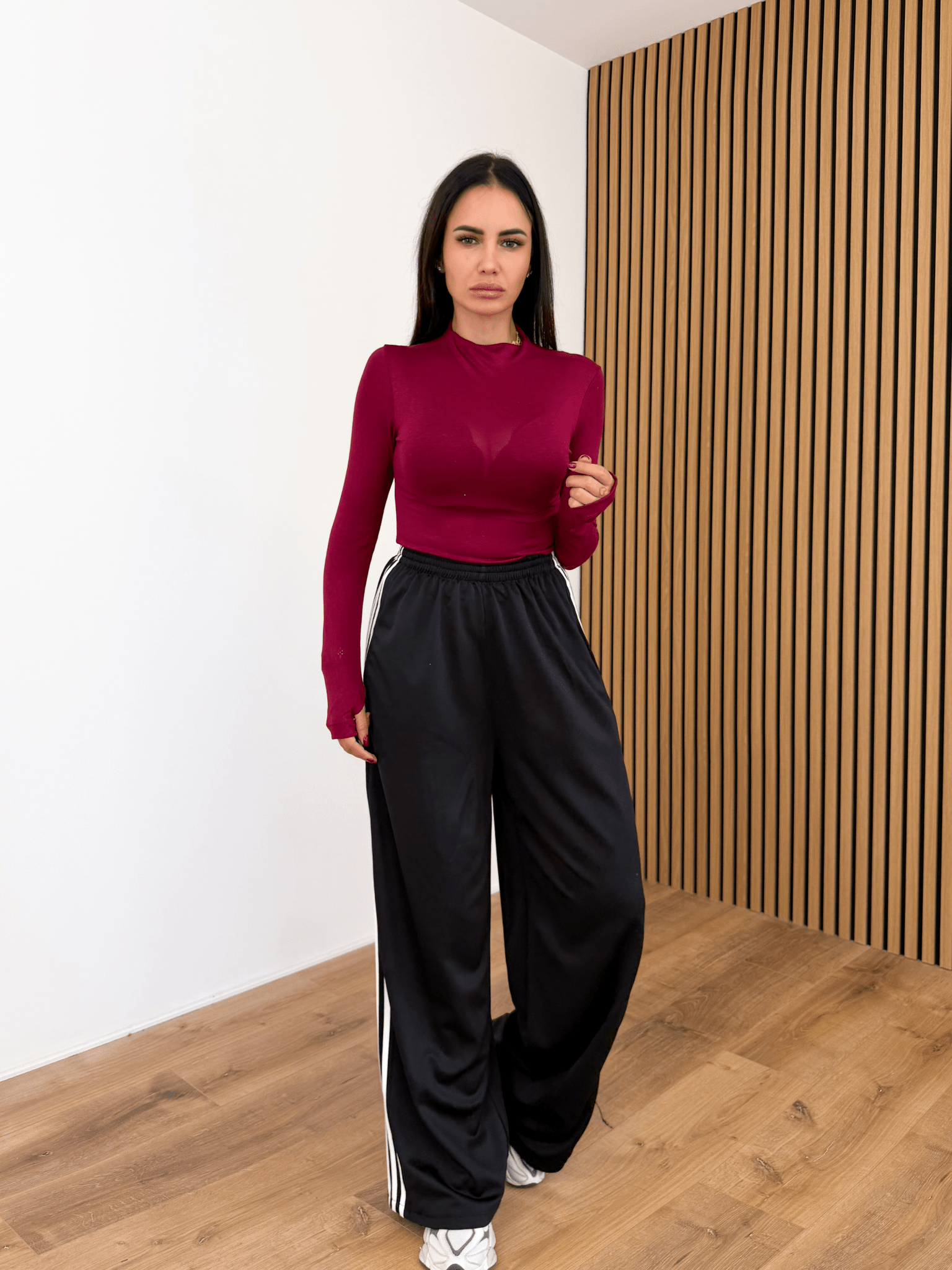 Maglia Velata - Bordeaux - SAINTH