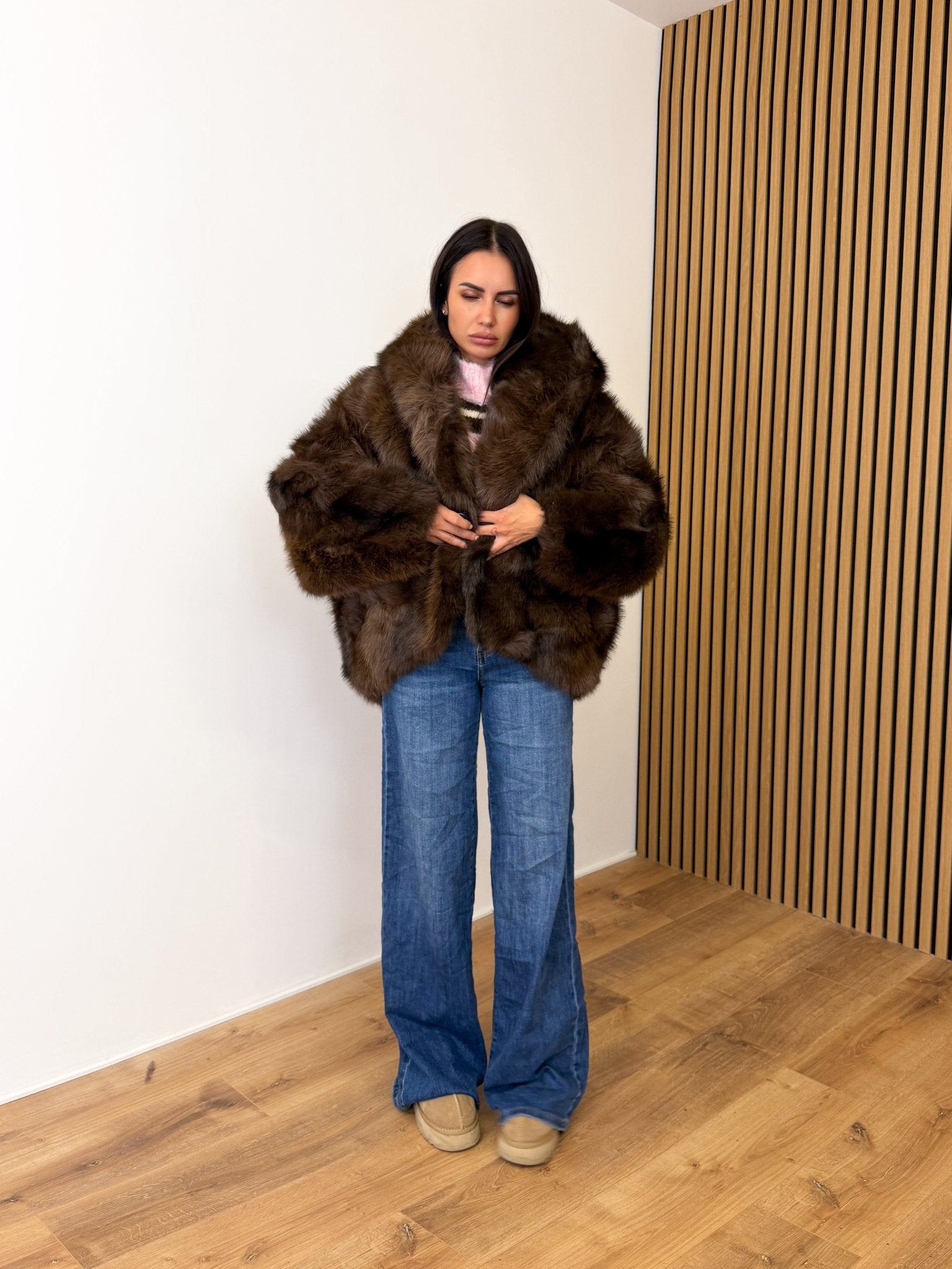 Pelliccia Husky - Marrone - SAINTH