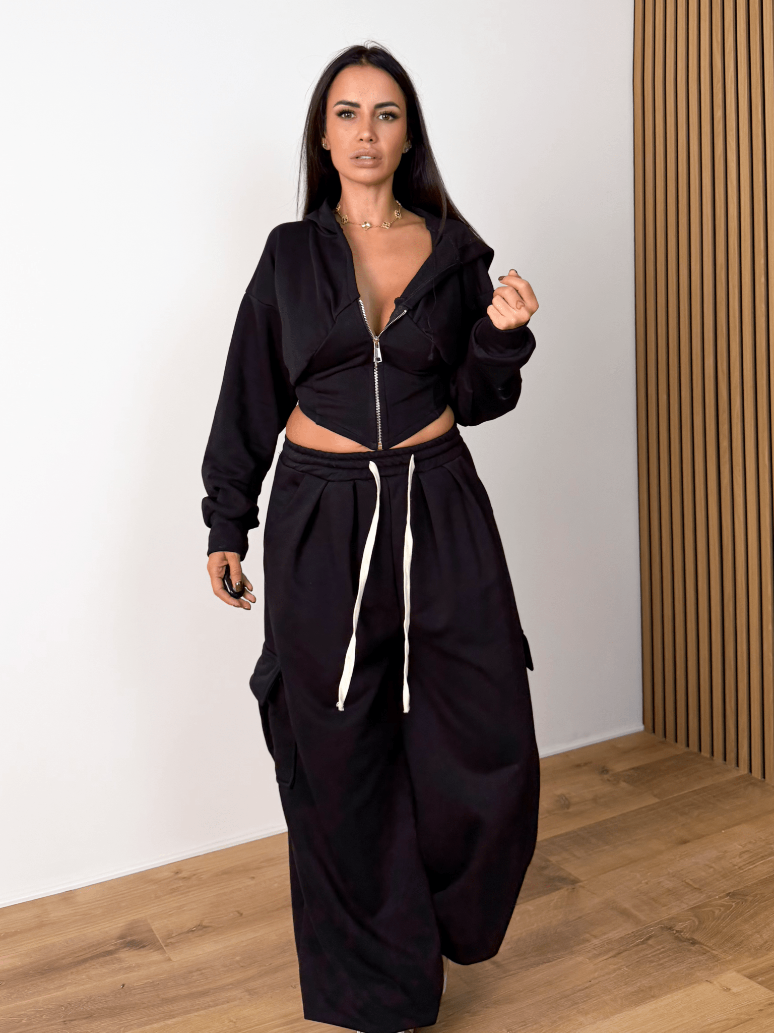 Completo Tuta Spiral - Nera - SAINTH