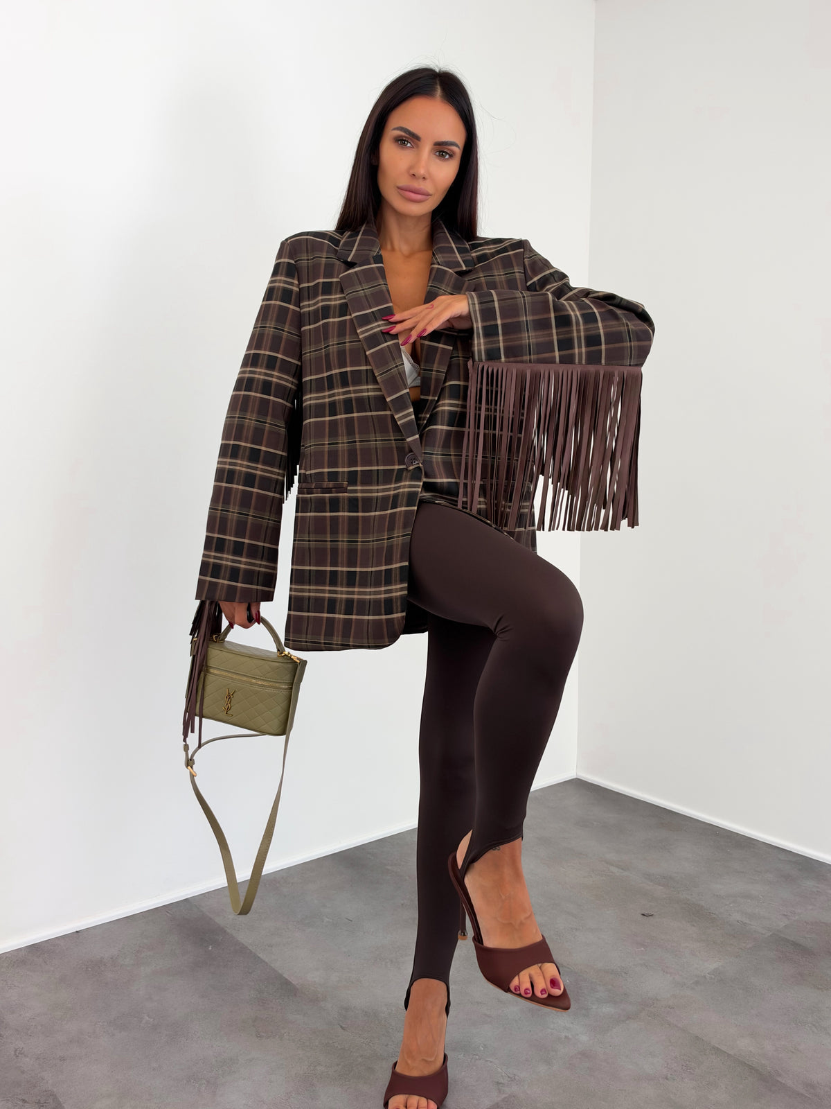 Blazer Trend - Army Green Marrone