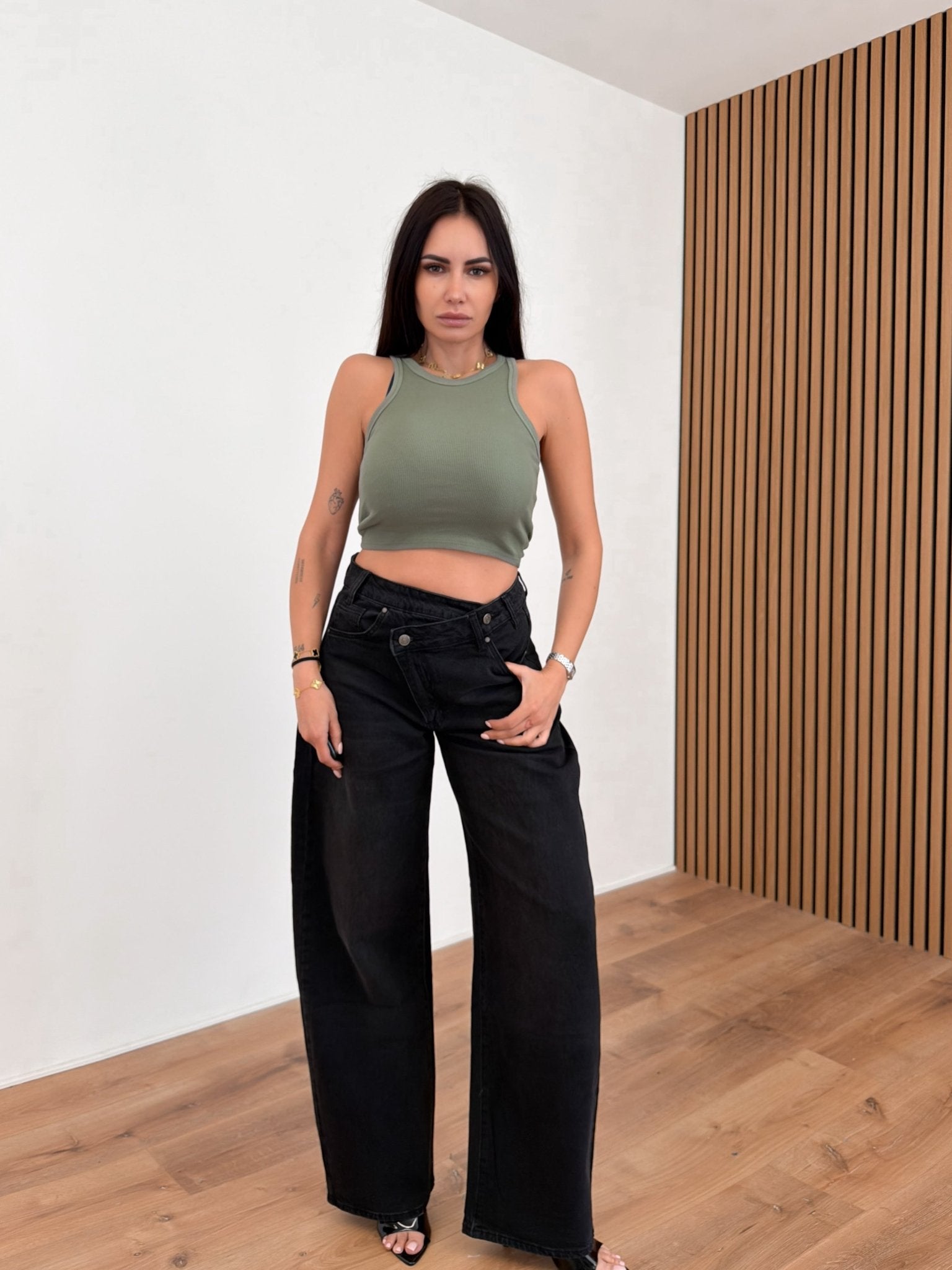 Jeans FX879 - Nero - SAINTH