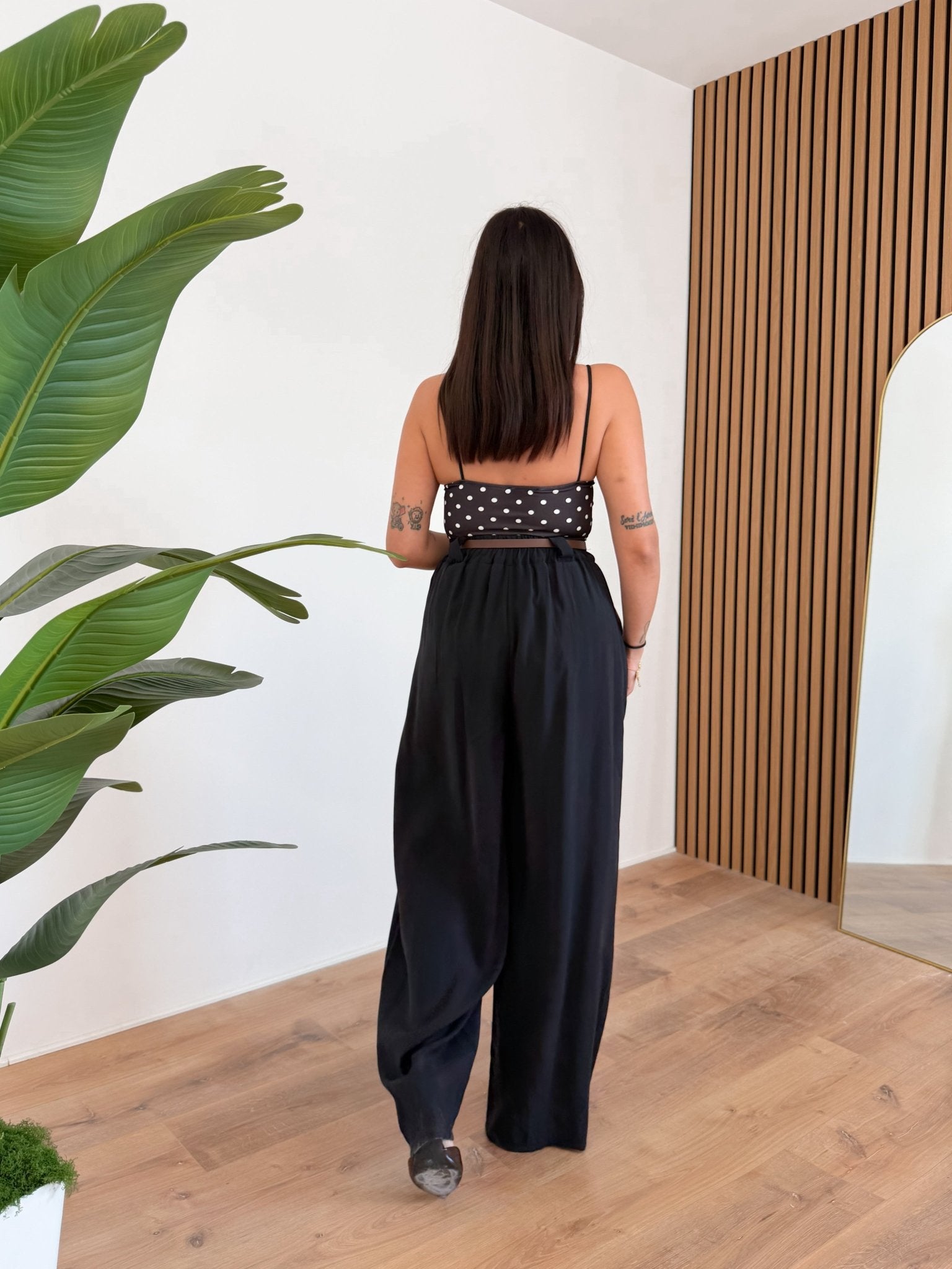 Pantalone Liberty - Nero - SAINTH